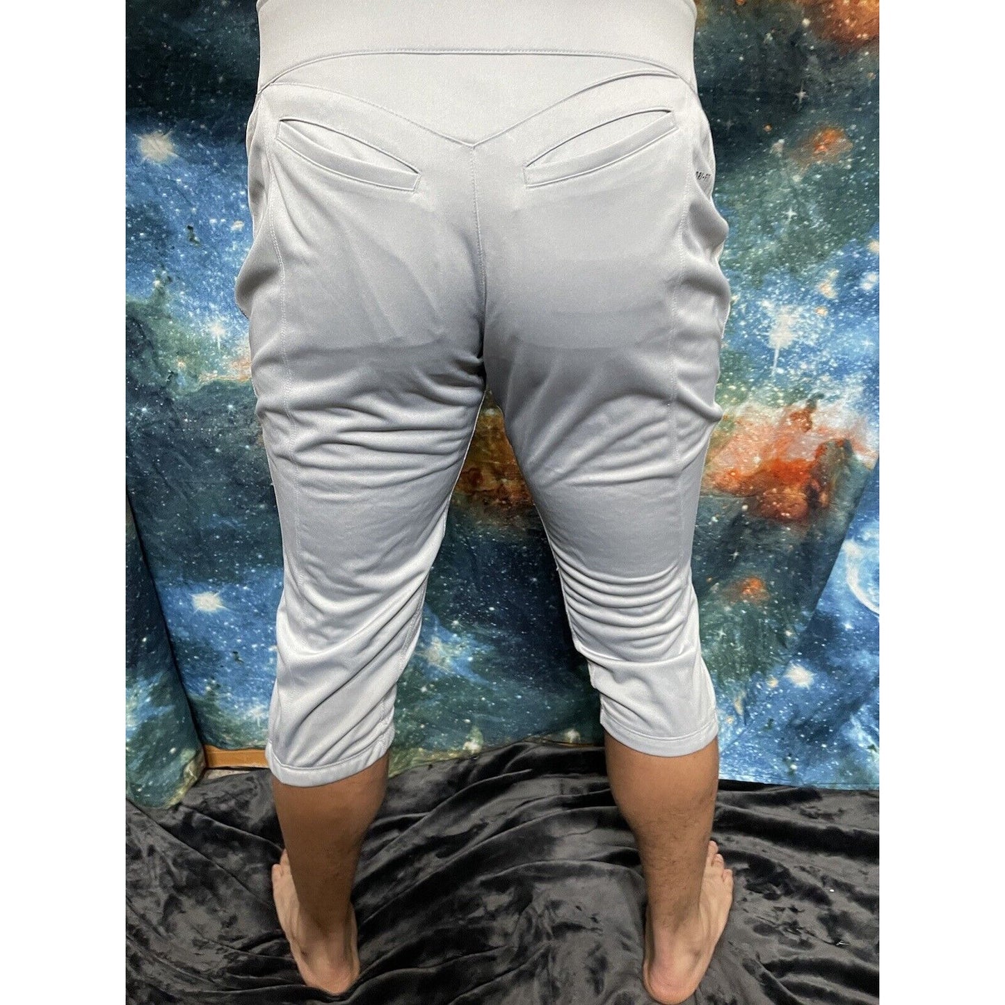 Men’s Nike Gray Baseball Pants Dri Fit