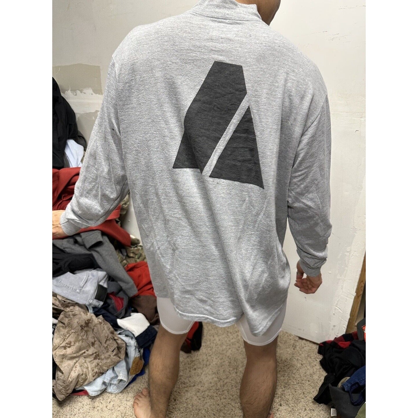 Men’s Long Sleeve Army Soffe Dri Release XL Pt Uniform Shirt Long Sleeves