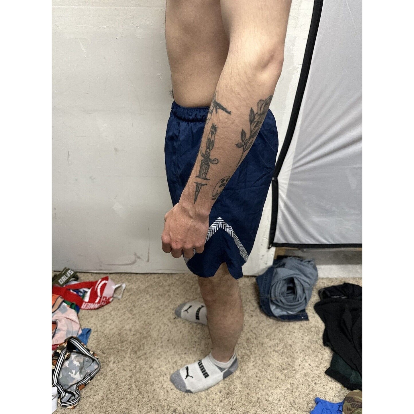 Men’s Blue Air Force iPtu Physical Fitness Training Shorts small
