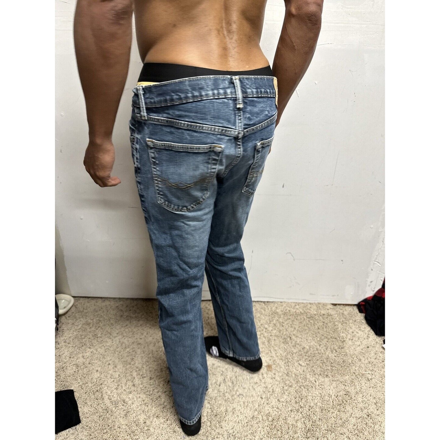 Men’s Denizen Levi’s 285 Relaxed Fit 32 X 32 Blue Jeans