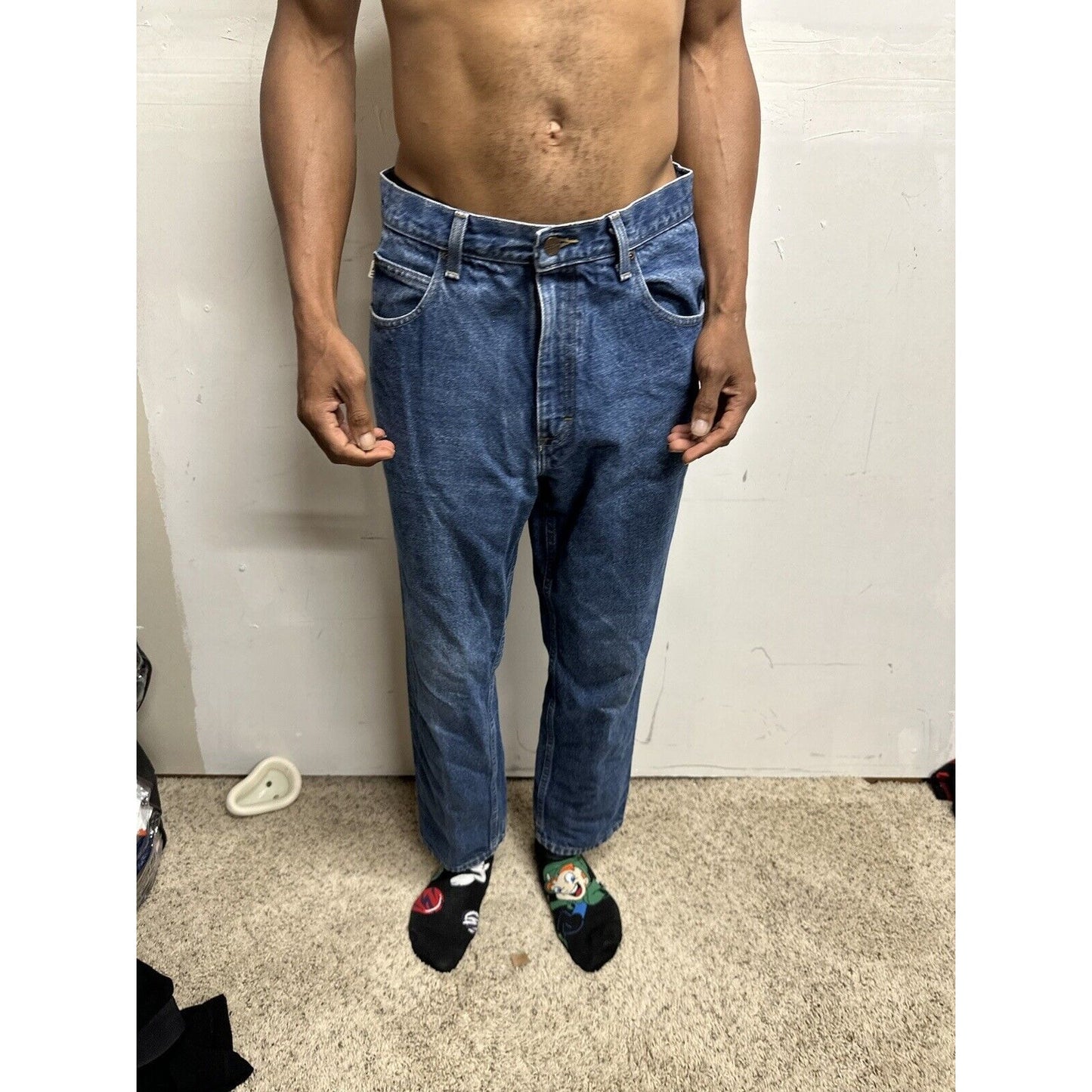 Men’s L.L. Bean 33 X 29 Blue Jeans Classic Fit