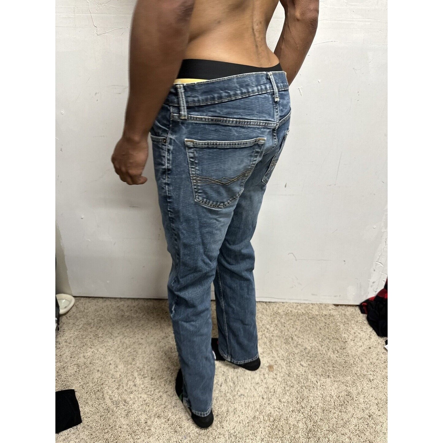 Men’s Denizen Levi’s 285 Relaxed Fit 32 X 32 Blue Jeans