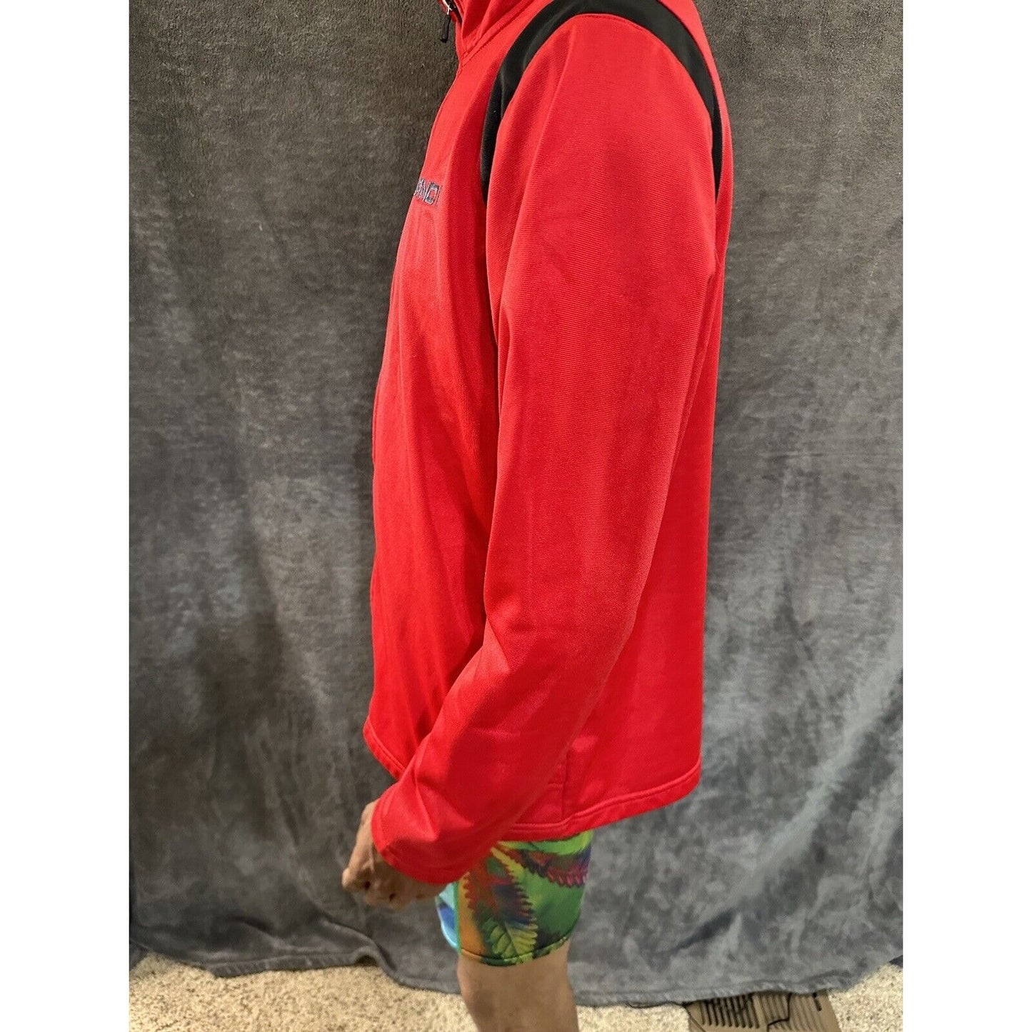 Men’s Red Full Zip AND1 Large Jacket