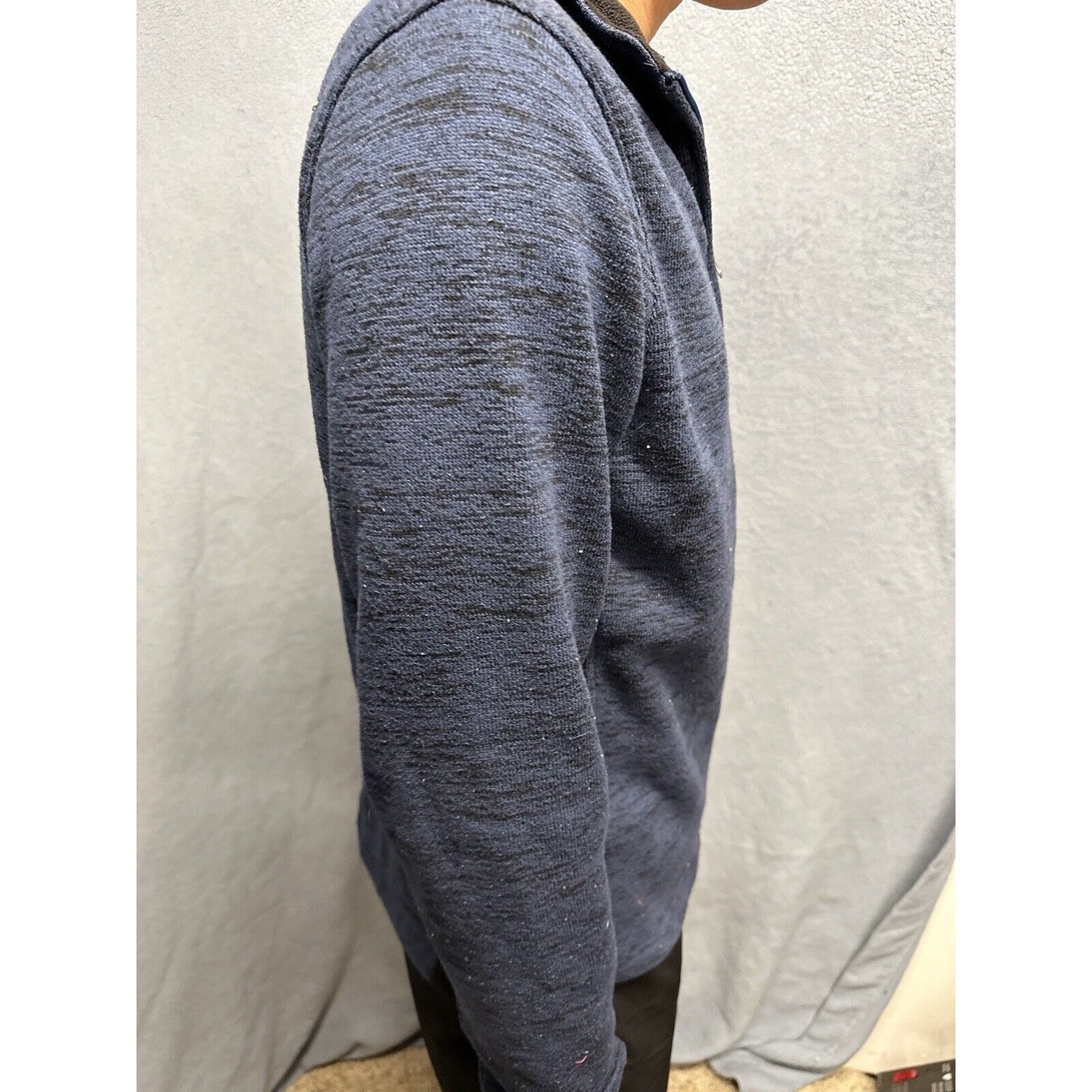 Men’s Blue 1/4 Zip Pullover Colorado Vail Gear For Sports Sweater