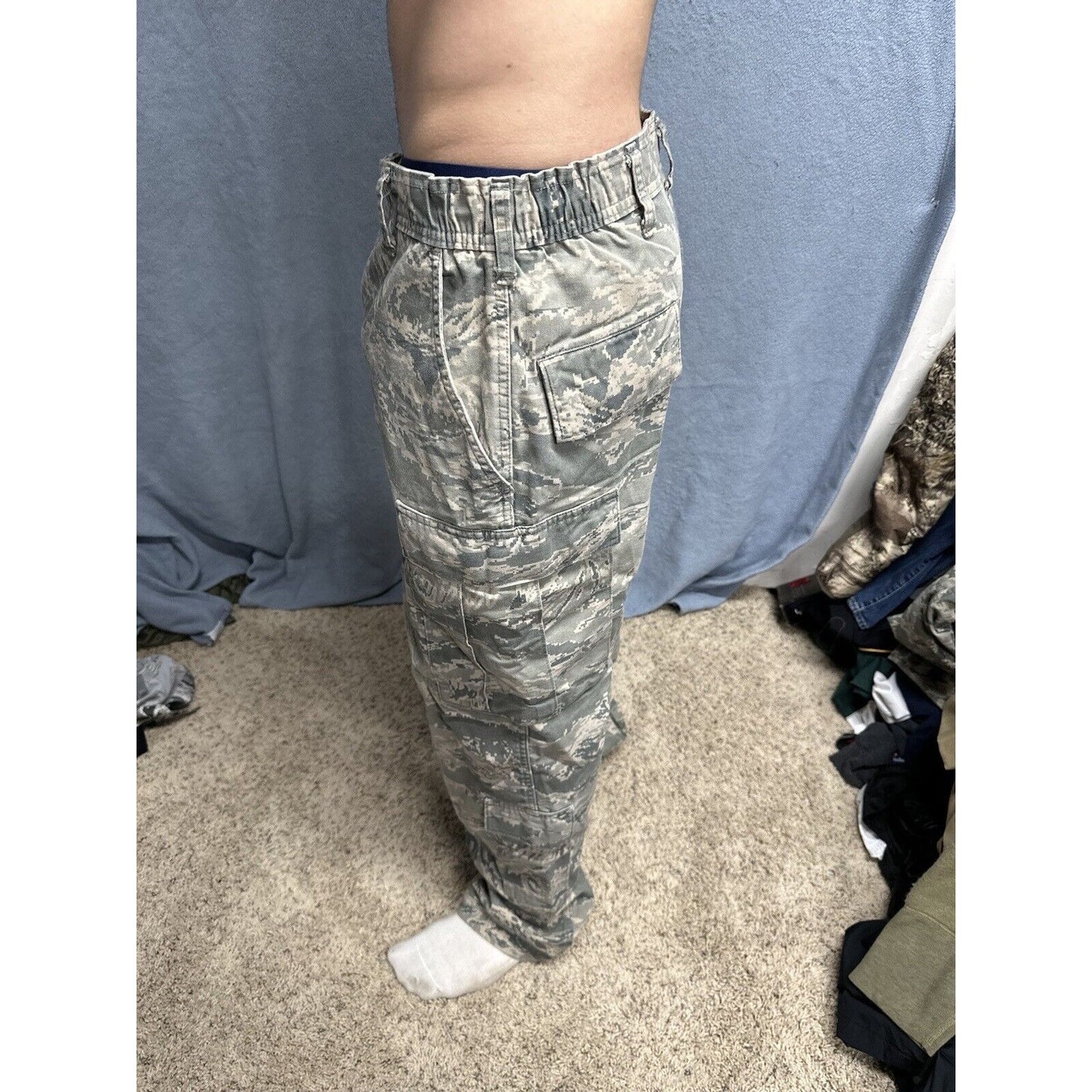 Men’s Airman Battle Uniform Abu USAF Air Force Pants Civil Air Patrol 34S