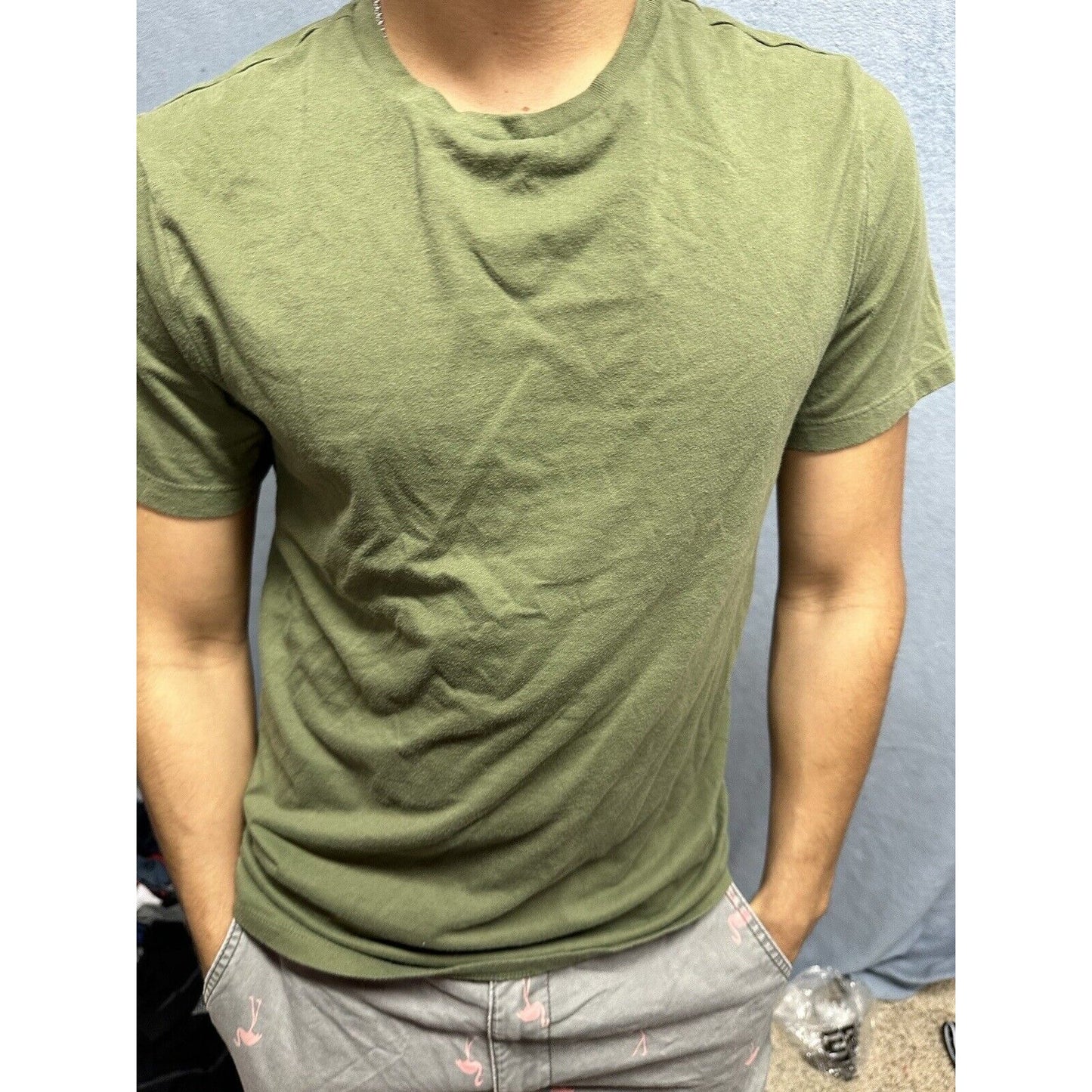 Men’s Olive Green Good Fellow Medium Lyndale Tee Tshirt