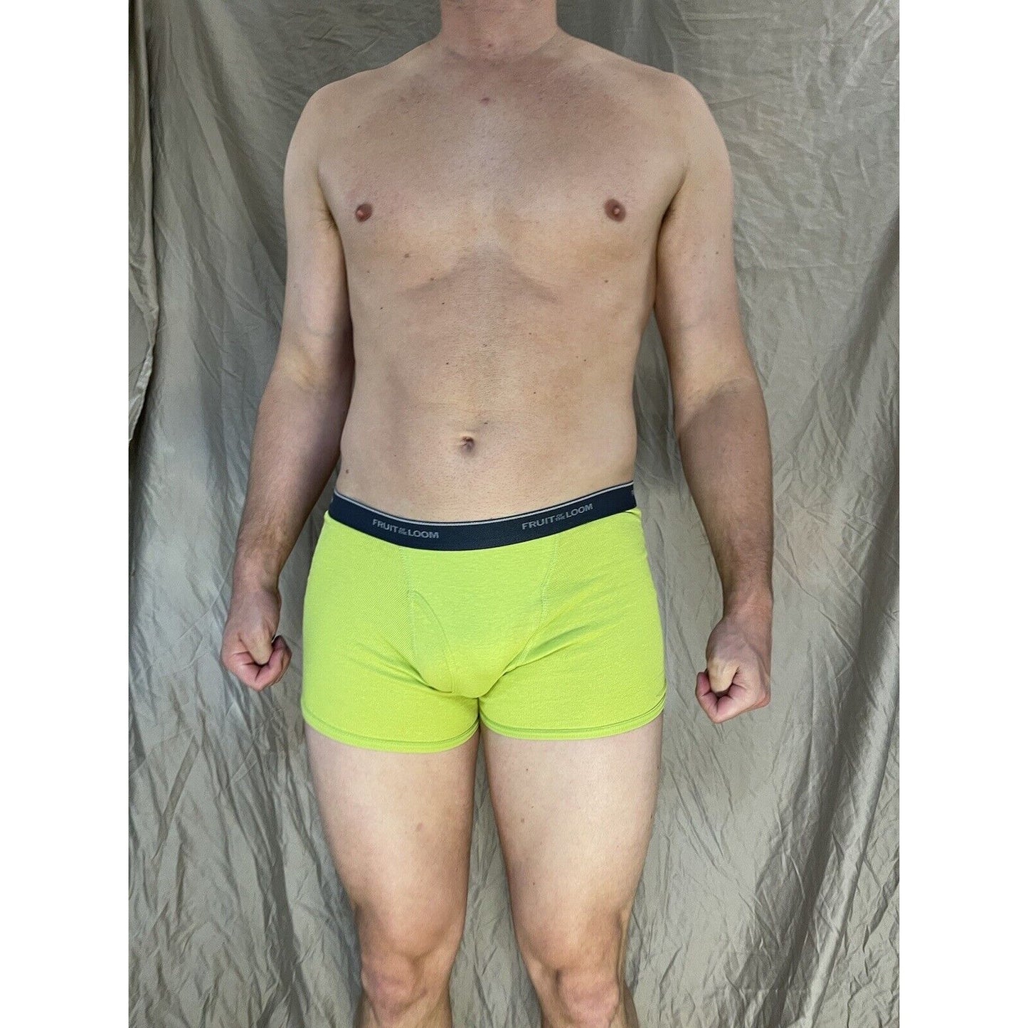 boy's large fruit of the loom boxer brief Yellow