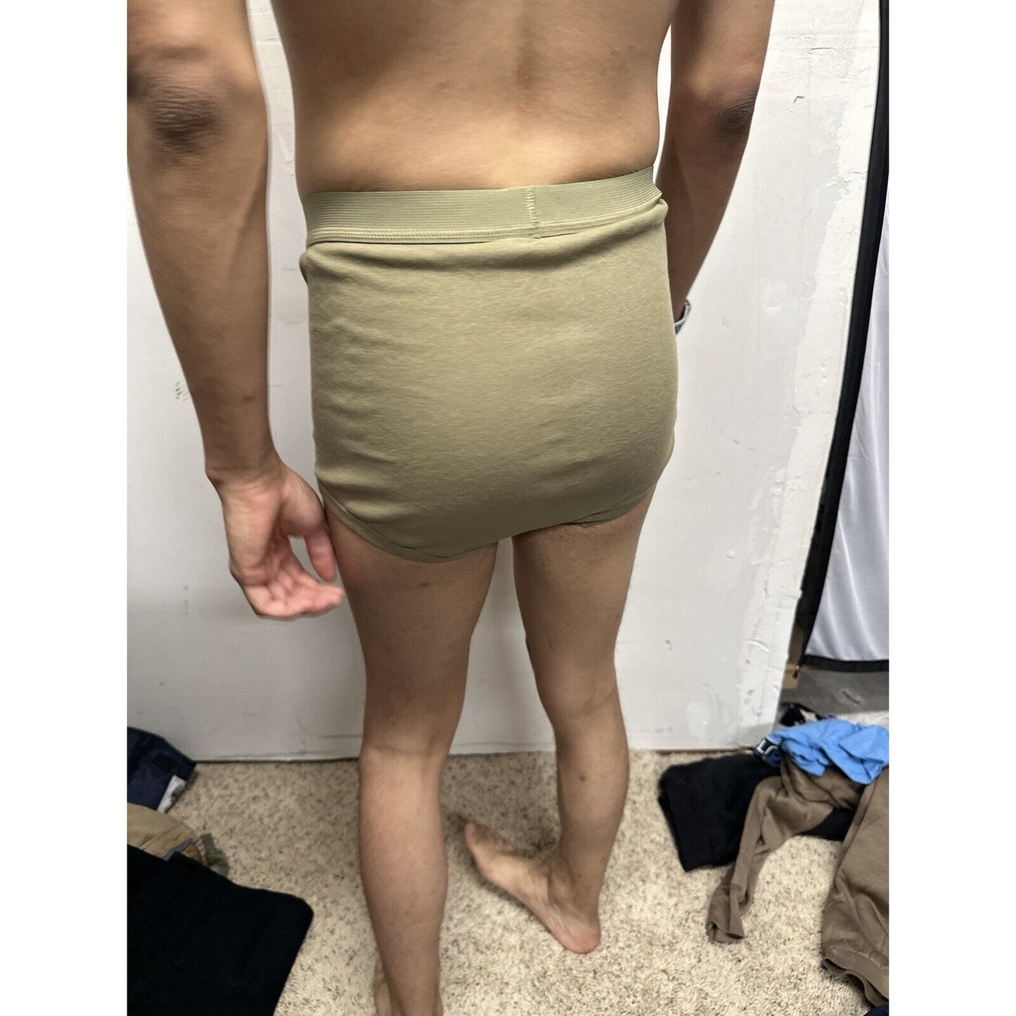 Men’s Military Issued Army Tan Briefs Multiple Sizes And Brands