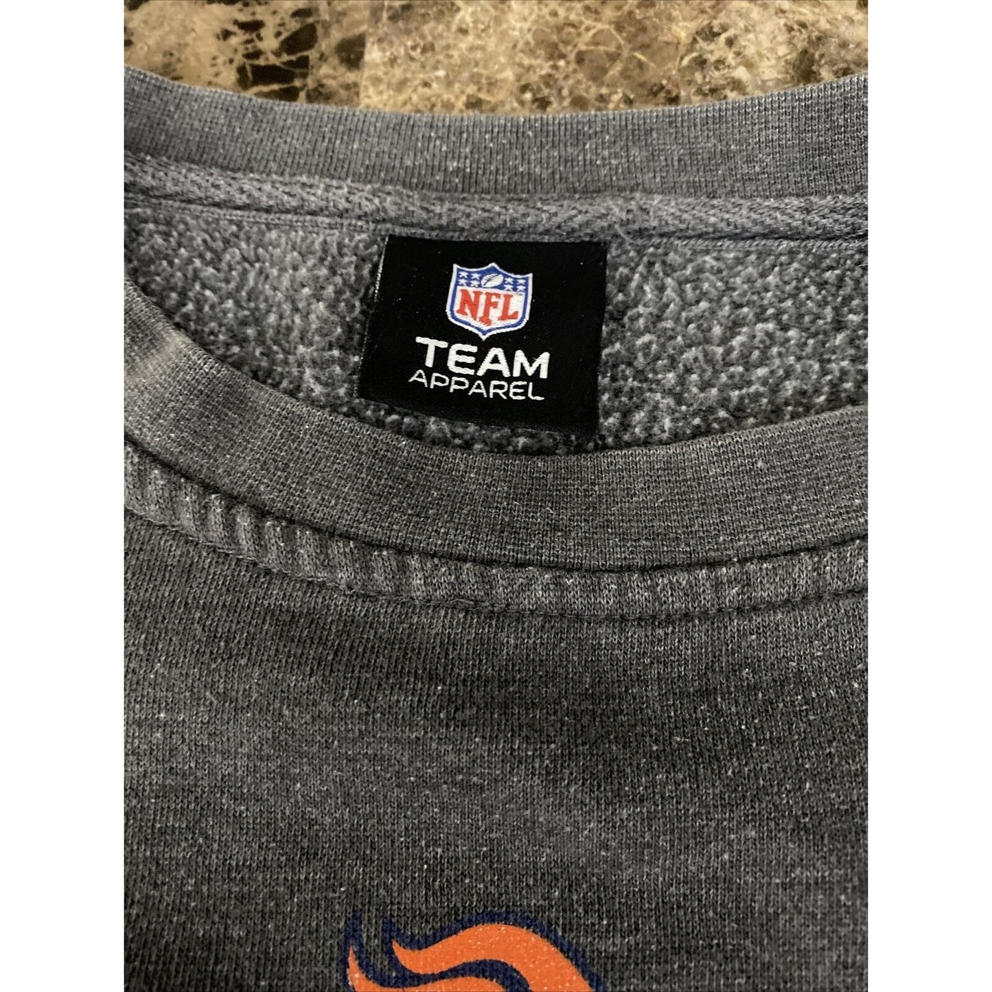 Vintage Denver Broncos NFL AFC 1990s NFL Team Apparel Men’s XL Gray Pullover