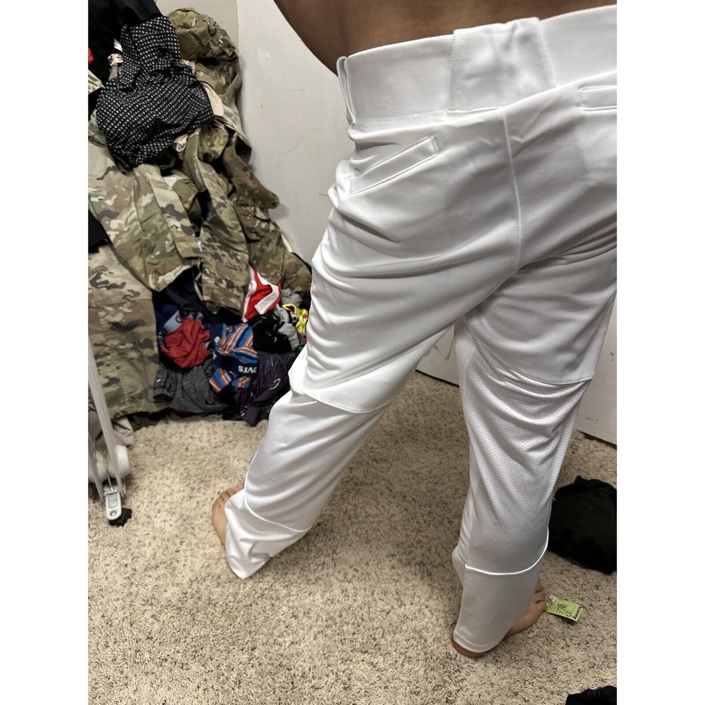 Men’s team Nike White baseball Pants Medium