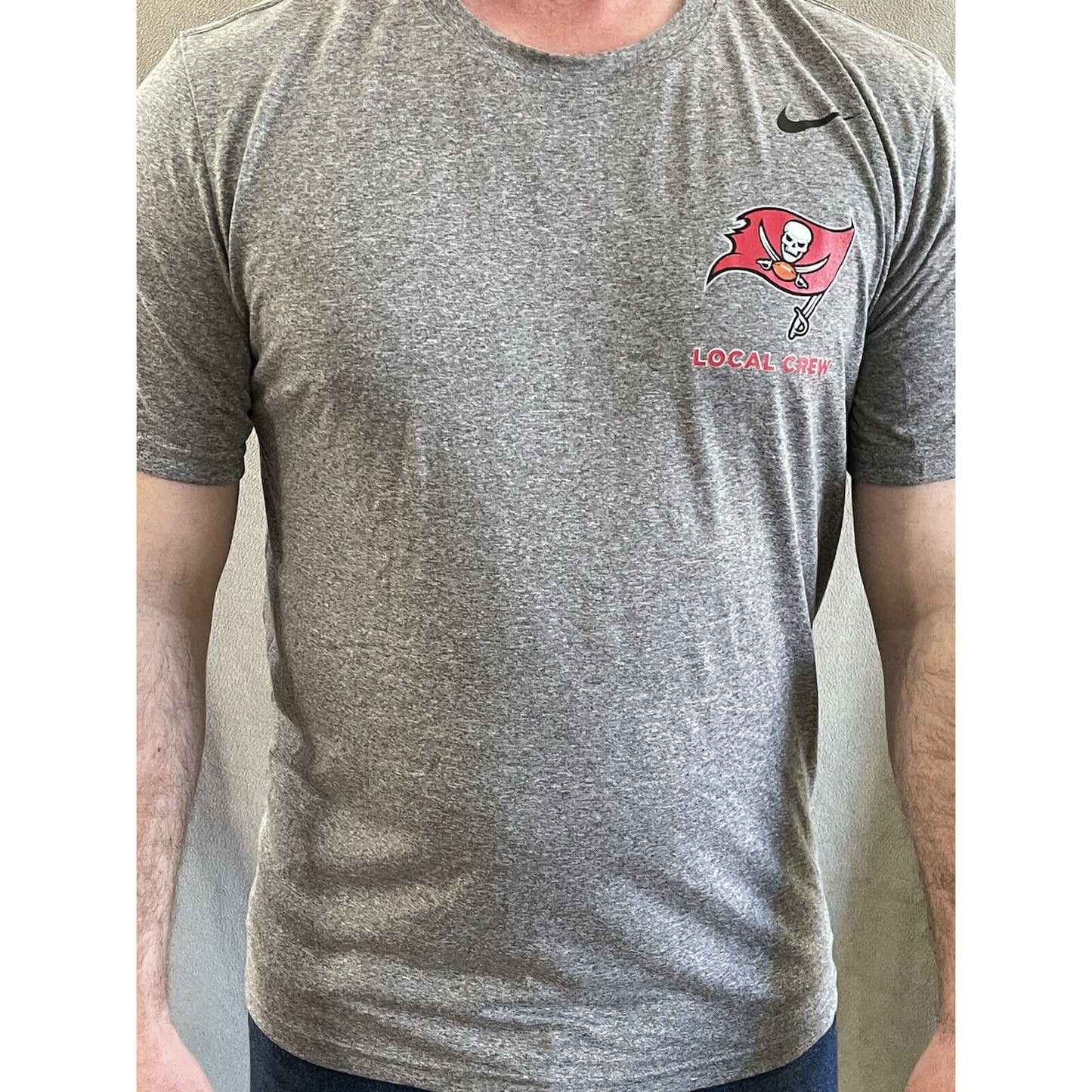 Nike Dri Fit Tampa Bay Buccaneers Local Crew Large