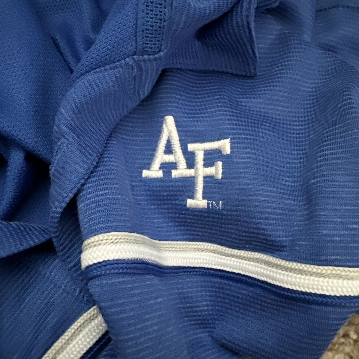 Men’s XL Blue Nike Air Force Polo Shirt