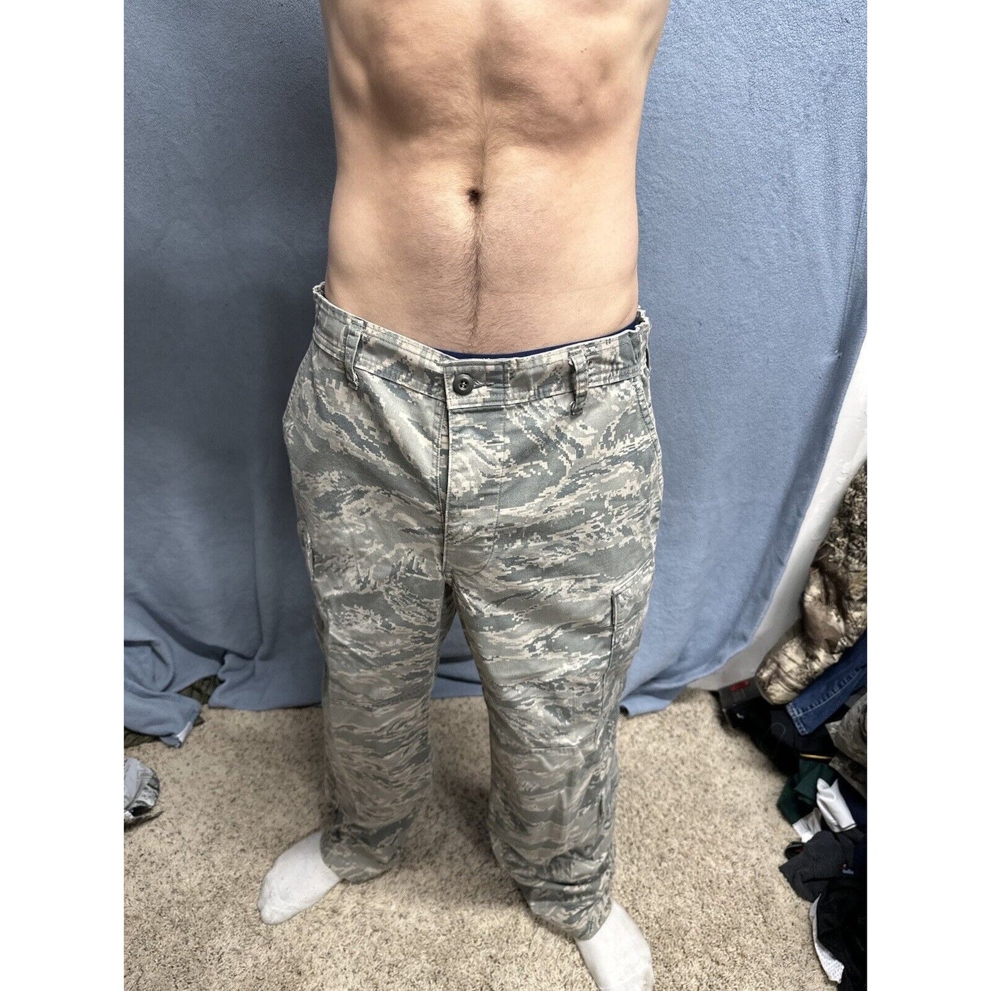 Men’s Airman Battle Uniform Abu USAF Air Force Pants Civil Air Patrol 34S