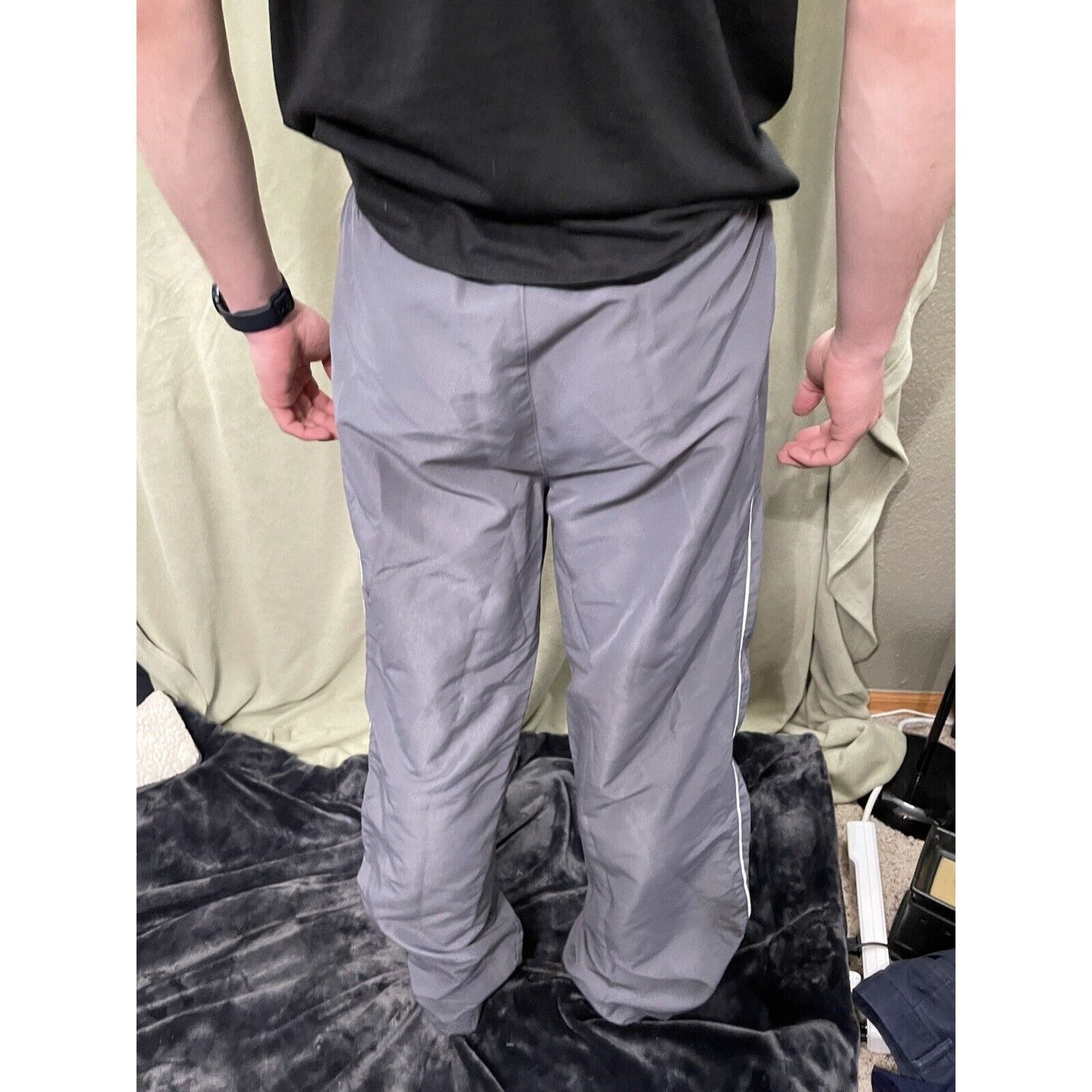 Domyos Windbreaker / Track / Jogging Pants Gray Men’s Small