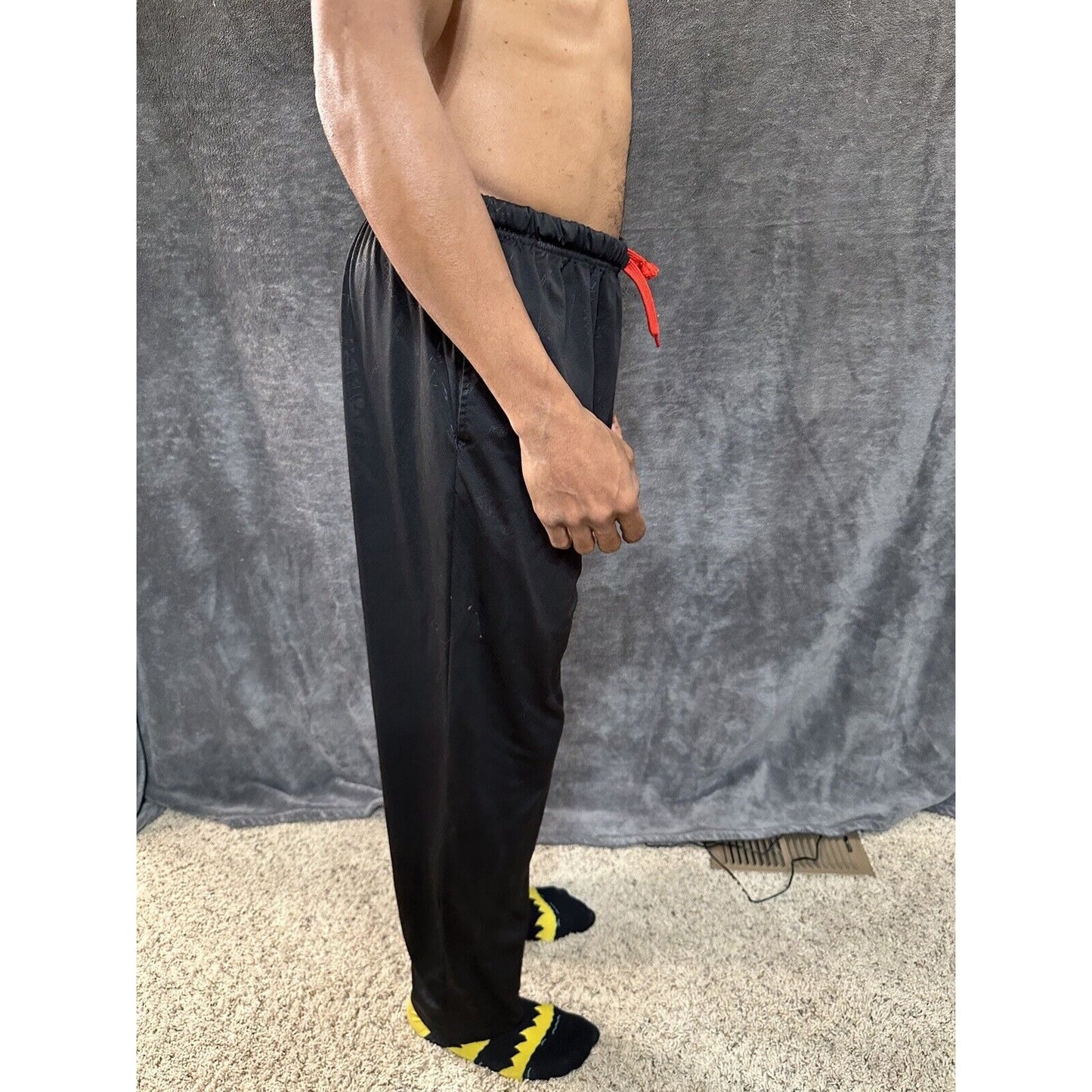 Men’s Black Star Wars Medium Darth Vader Join The Dark Side Pajama Pants Lounge