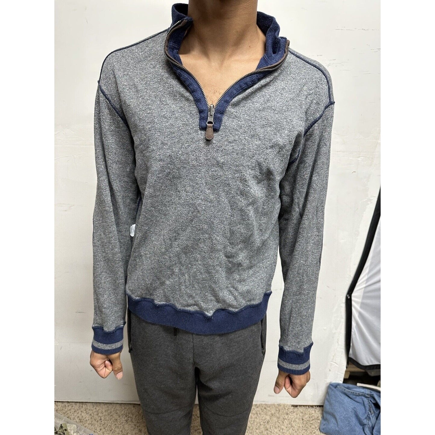 Cali heritage pacific merchants size small gray hoodie
