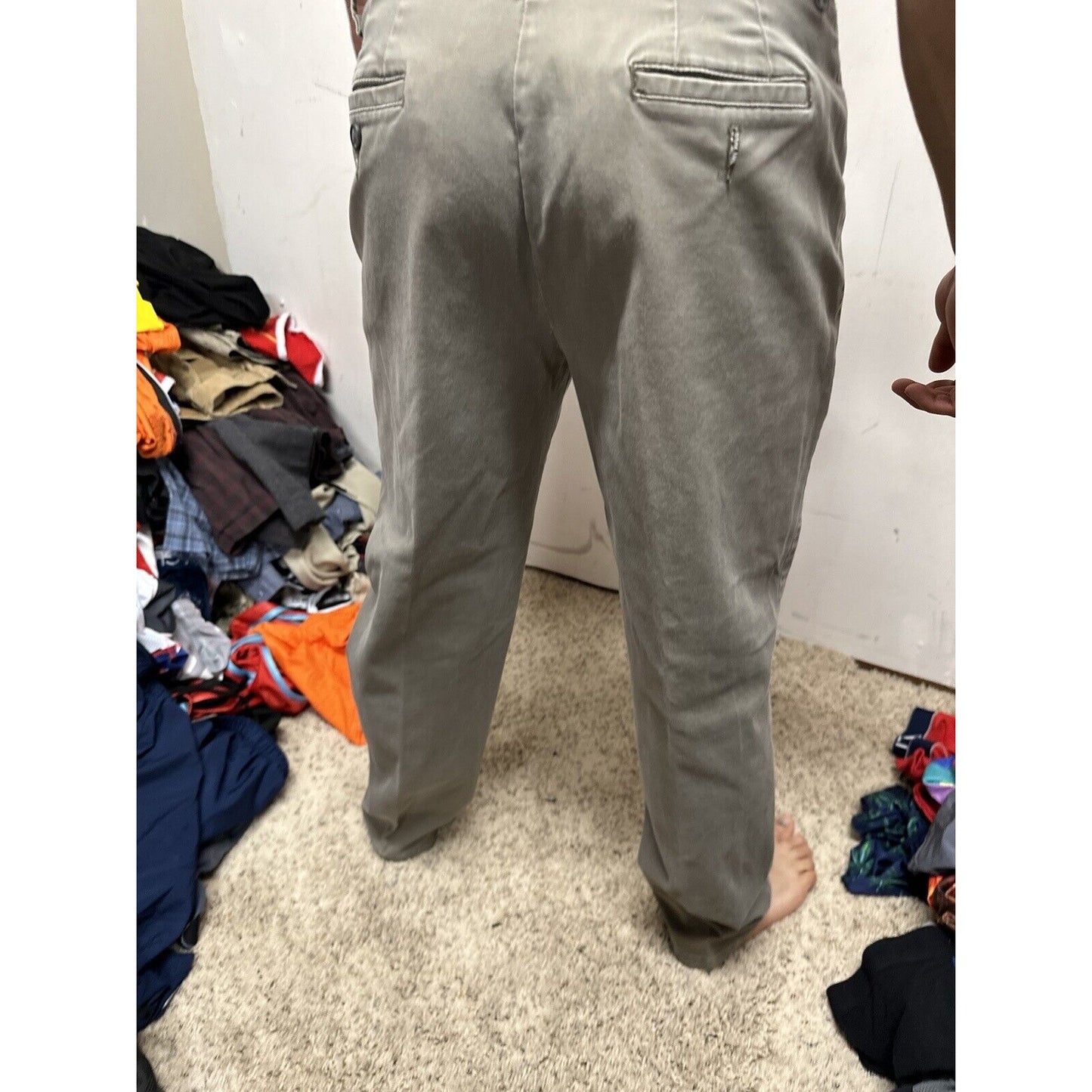 Men’s Lee At The Waist 8 Short Grey Pants perhaps women’s jeans?