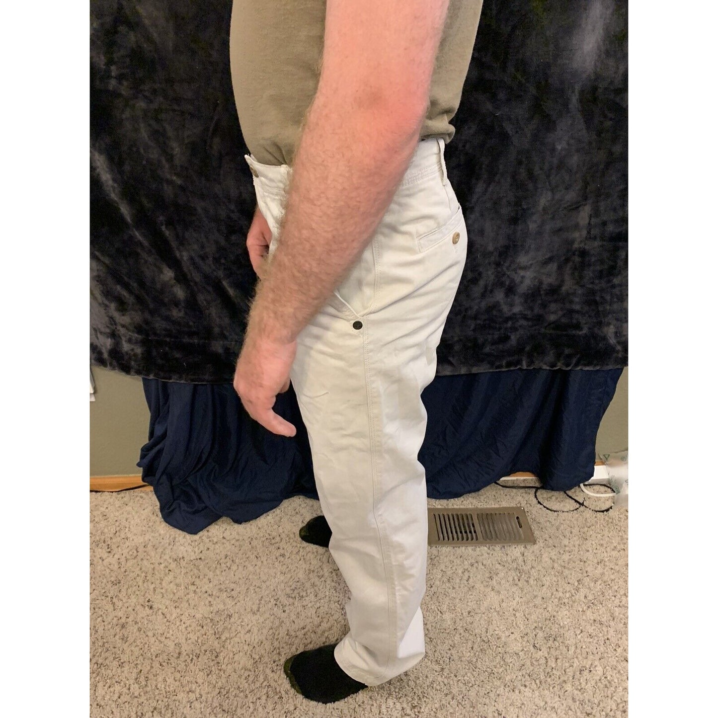 timberland relaxed fit khaki pants Mens size 34 X 34