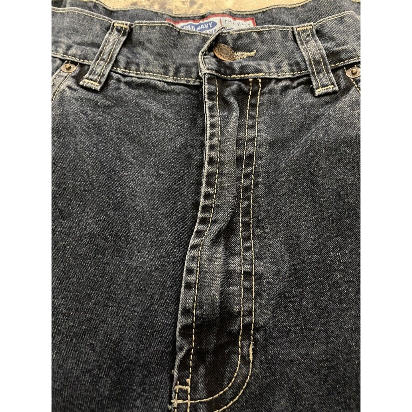 Old Navy Blue Jeans Straight Leg Fit Men’s 34X30