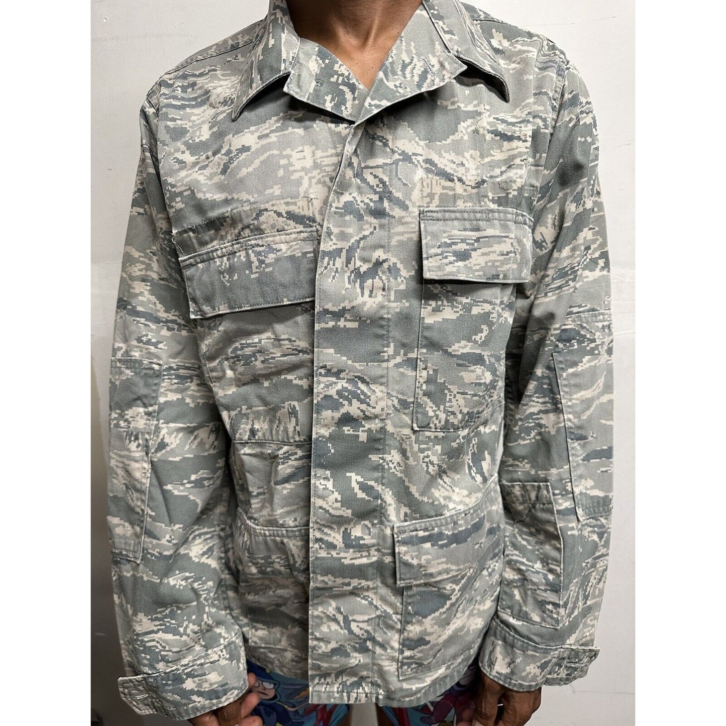 USAF Men’s Abu Airman Battle Uniform Civil Air Patrol 40R Top Blouse