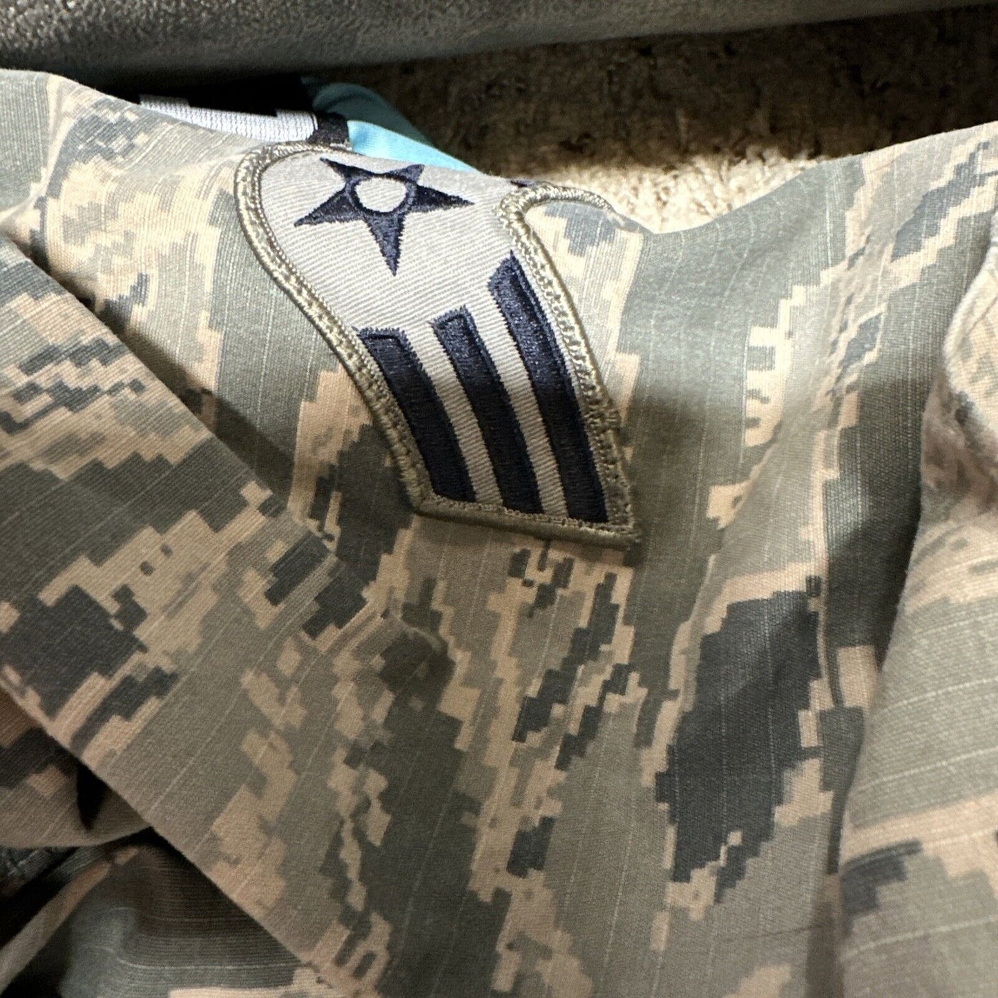 Men’s ABU Airman Battle Uniform USAF Top Blouse 38R Civil Air Patrol