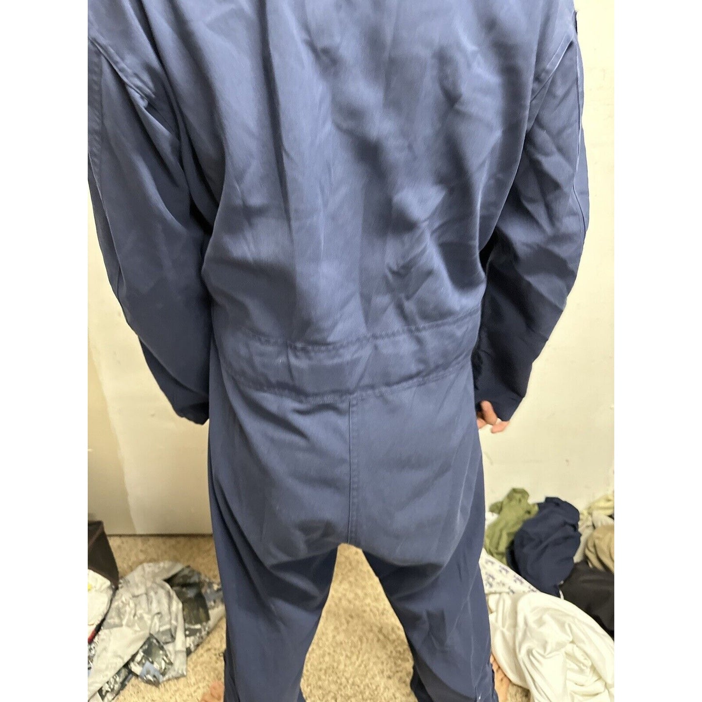 Vtg 90sSAC Missile Crew Coveralls Military USAF Jumpsuit Mechanic Flightsuit 42R