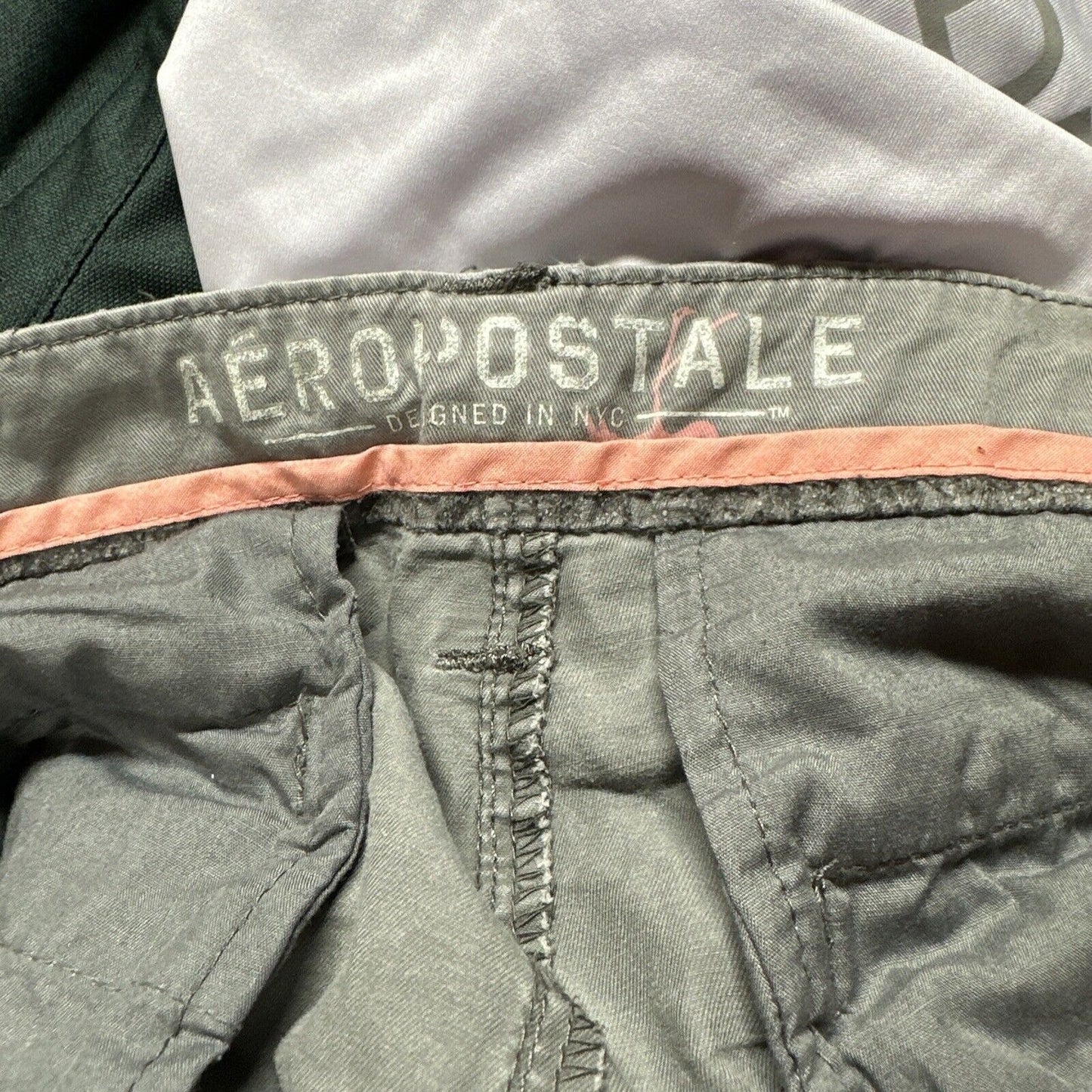 Men’s Gray Flamingo Aeropostale Shorts Size 32