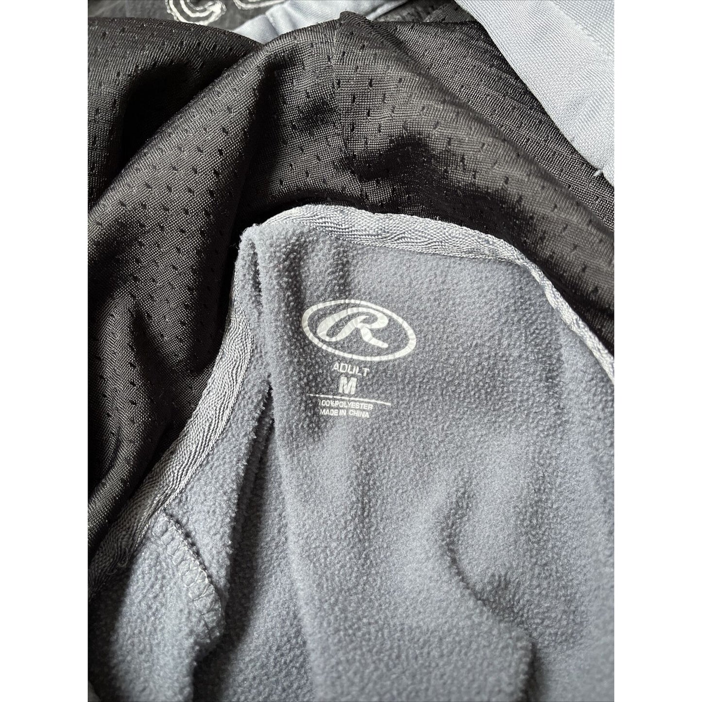 Men’s Colorado Springs Warrior Football hoodie gray Rawlings adult medium