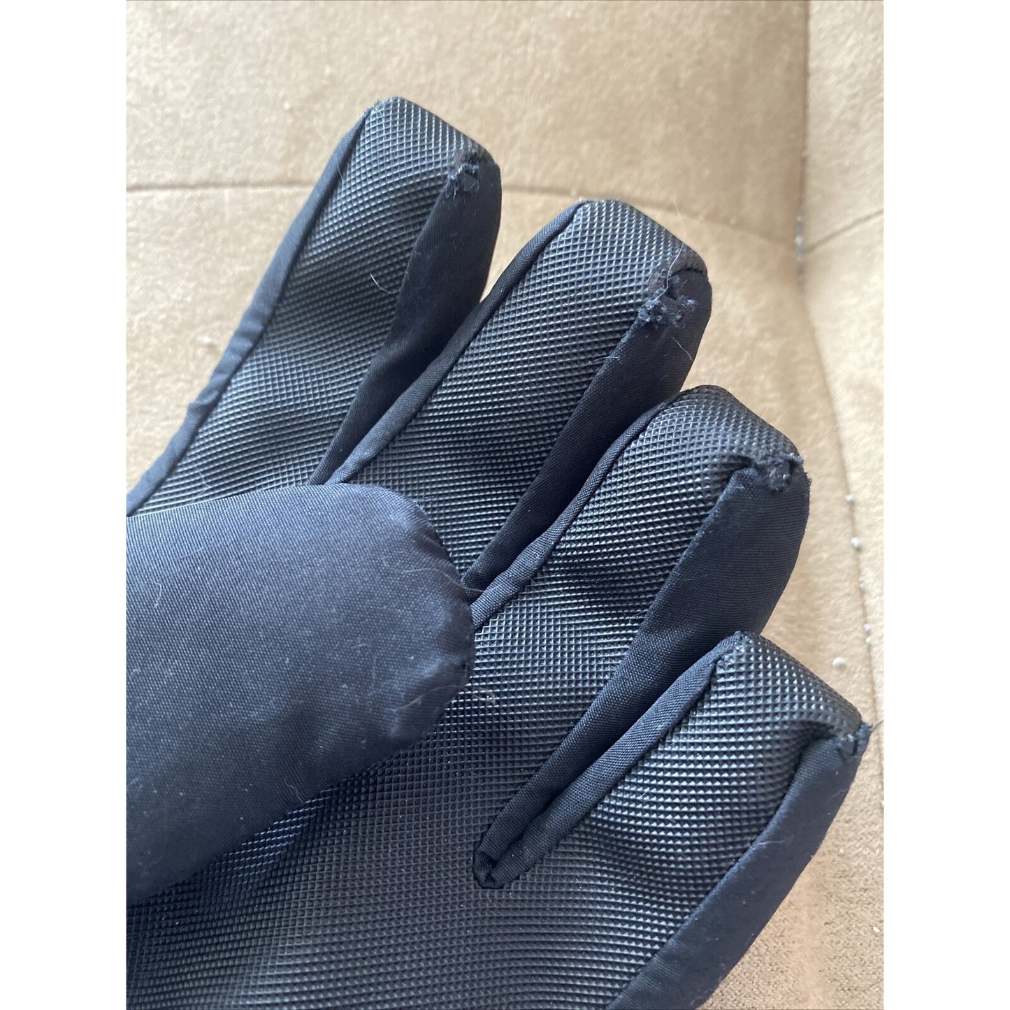 Old Navy Boy’s Size Small Black Blue Winter Snow Gloves