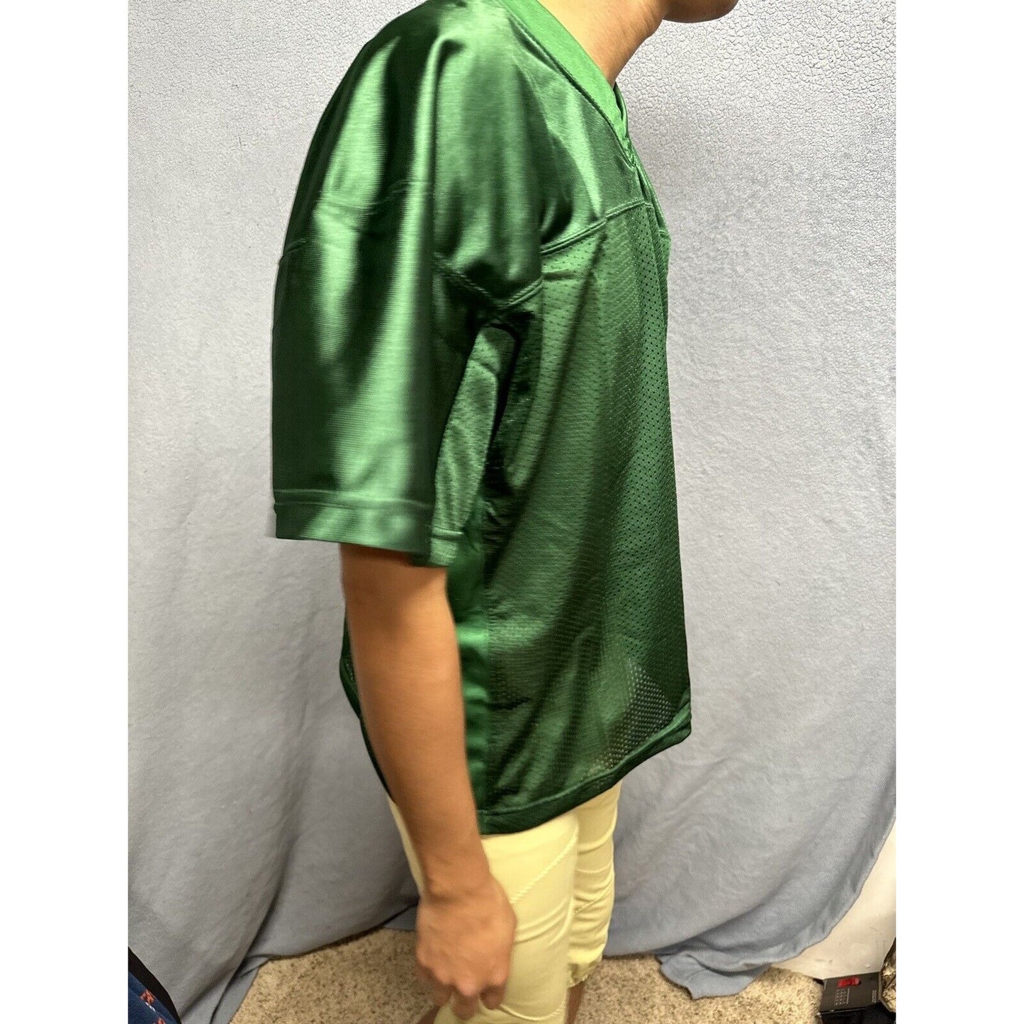 Men’s Green Champro Adult Large Football Jersey