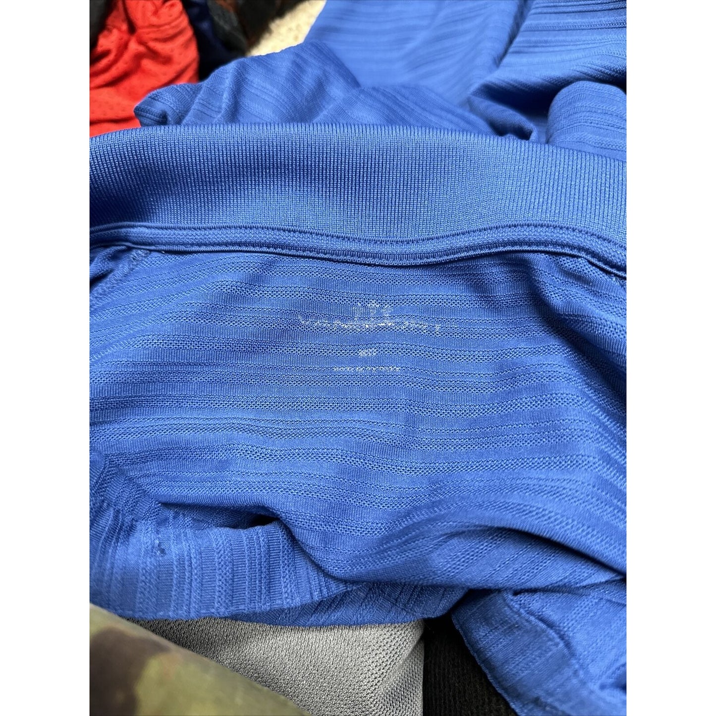 men’s blue af usafa air force polo shirt vansport medium