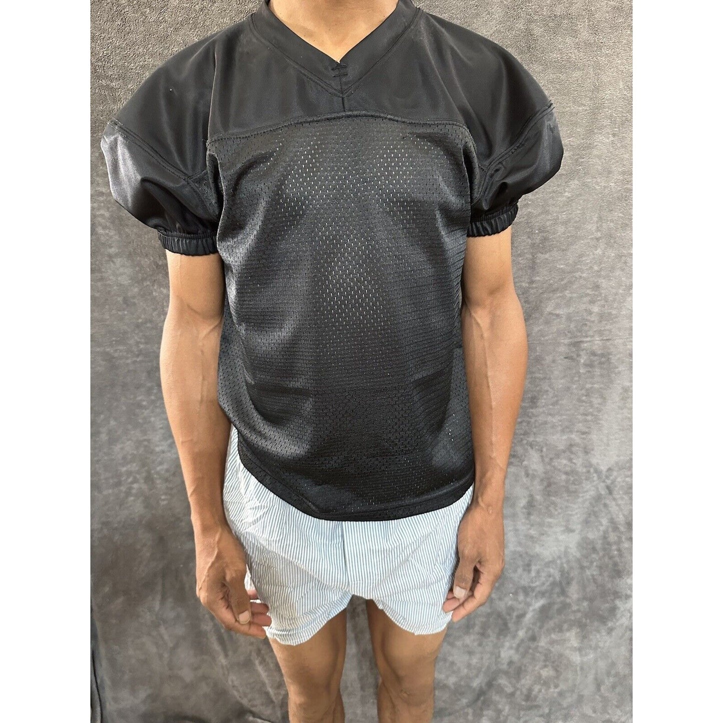 Men’s Black Football Jersey Champro Medium