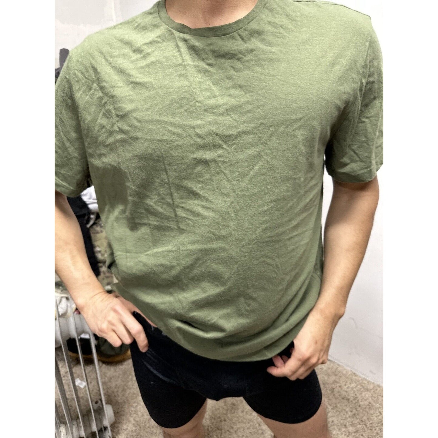 Men’s Urban Up Pipeline XXL Olive Green Marine Usmc Short Sleeve Tshirt