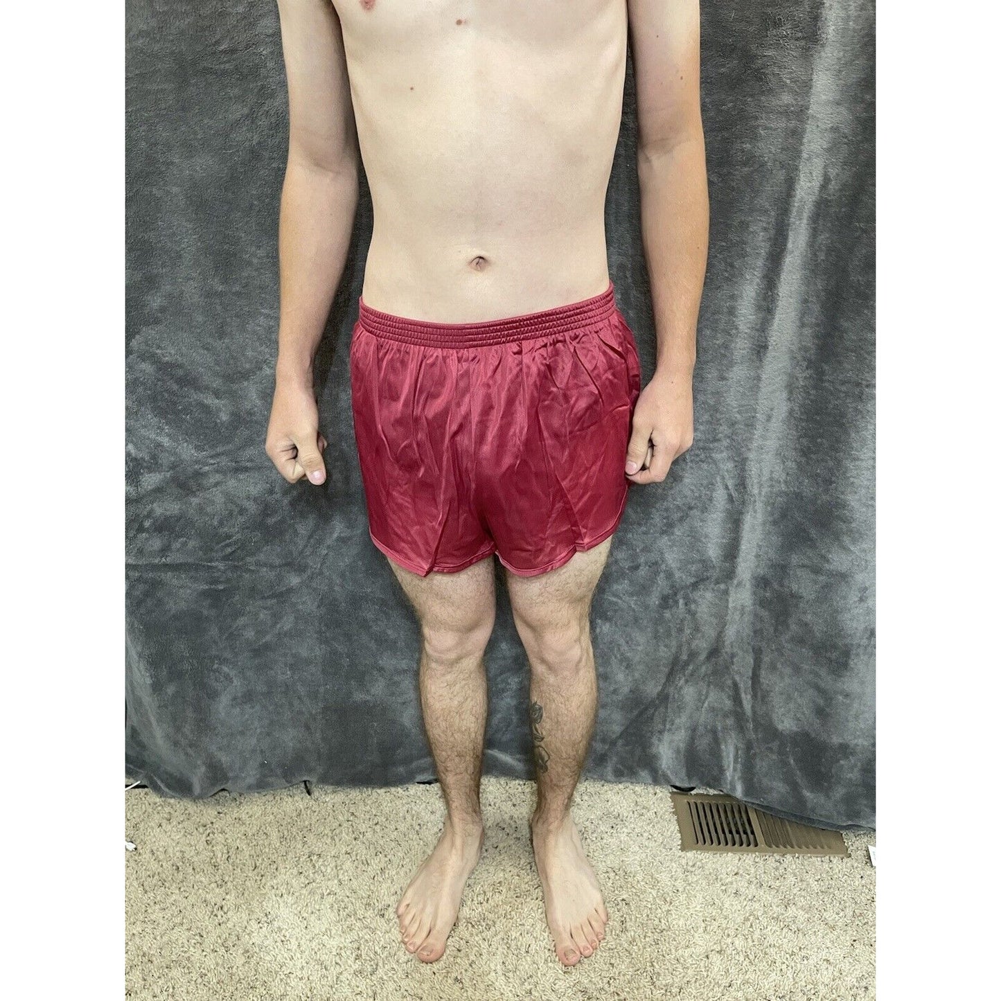 men's soffe ranger panties XL Garnet maroon shorts