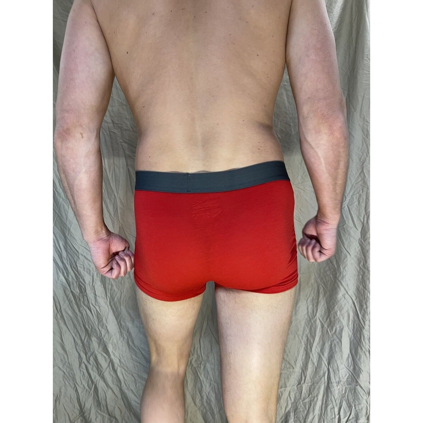men's aero aeropostale red boxer brief