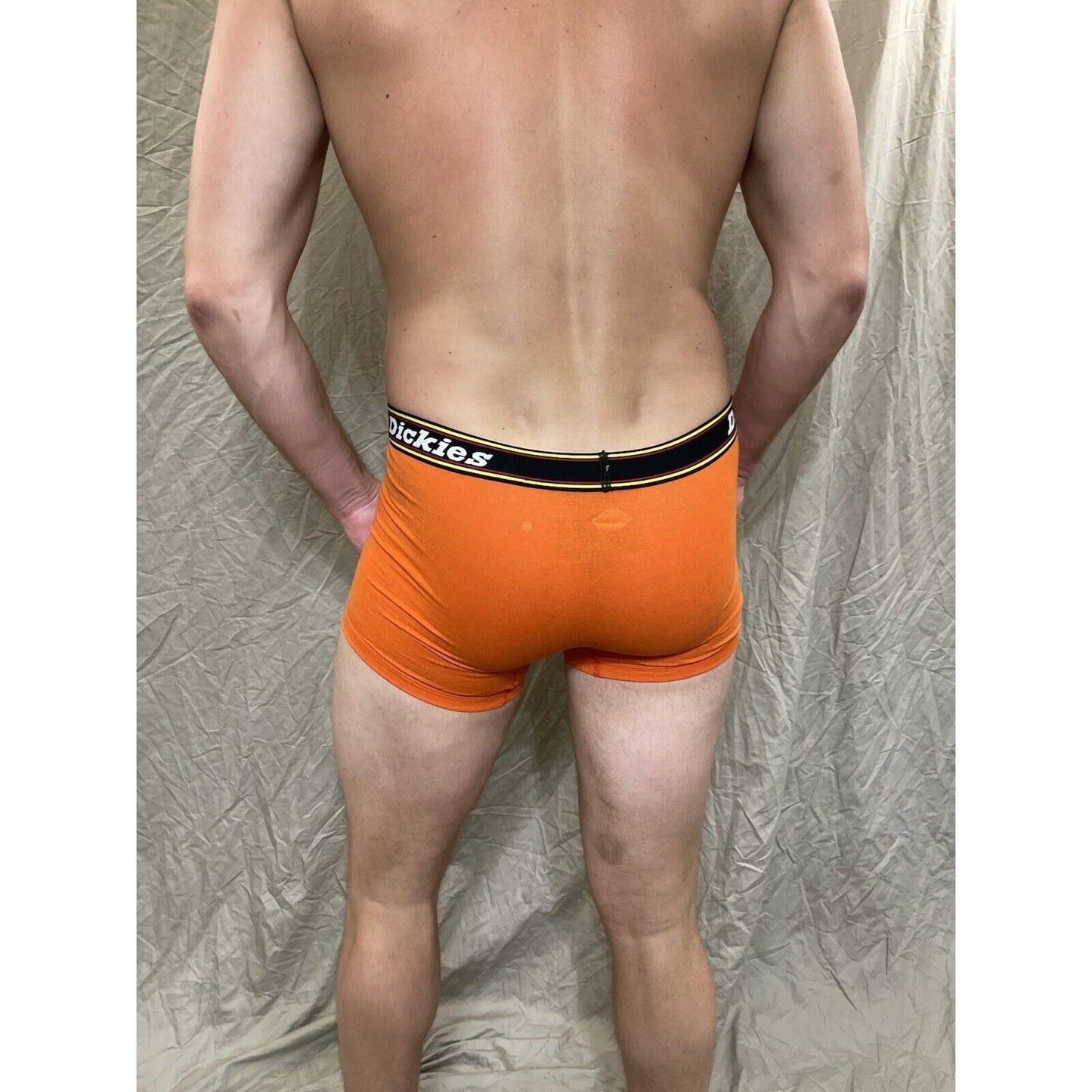 men's dickies Orange boxer briefs size large