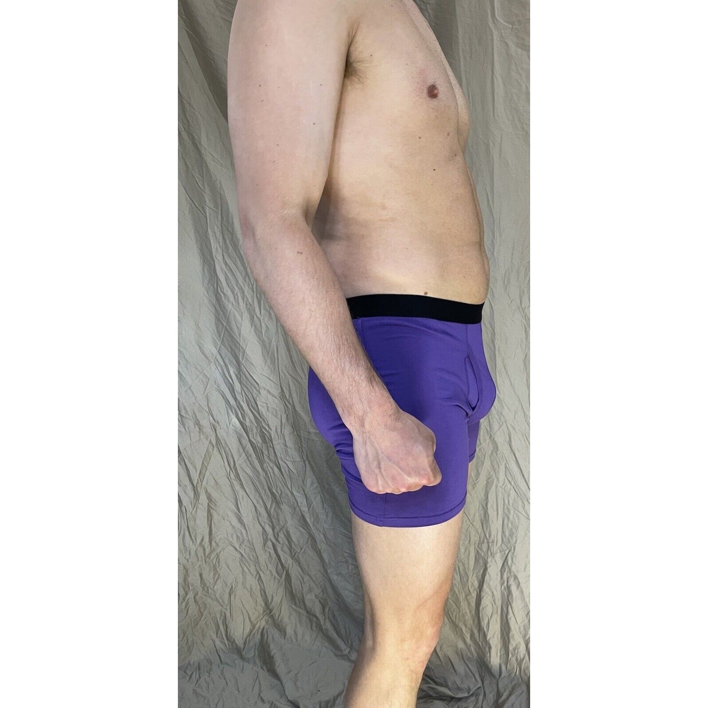 men's purple medium inversy boxer briefs