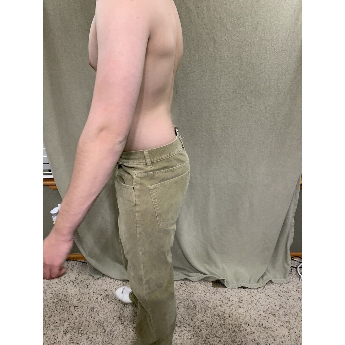 Old Navy Boot-cut Jeans 32x32 Khaki Corduroy