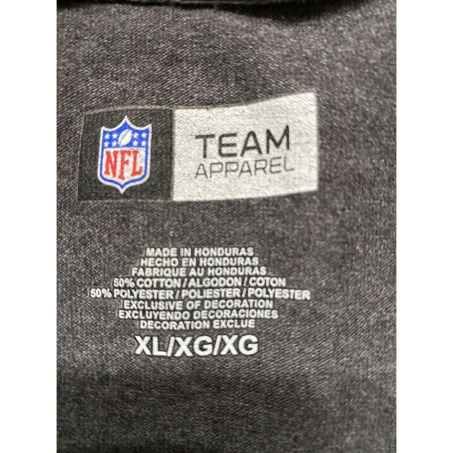 Denver Broncos Football Gray Pullover Long Sleeves Shirt NFL Team Apparel XL