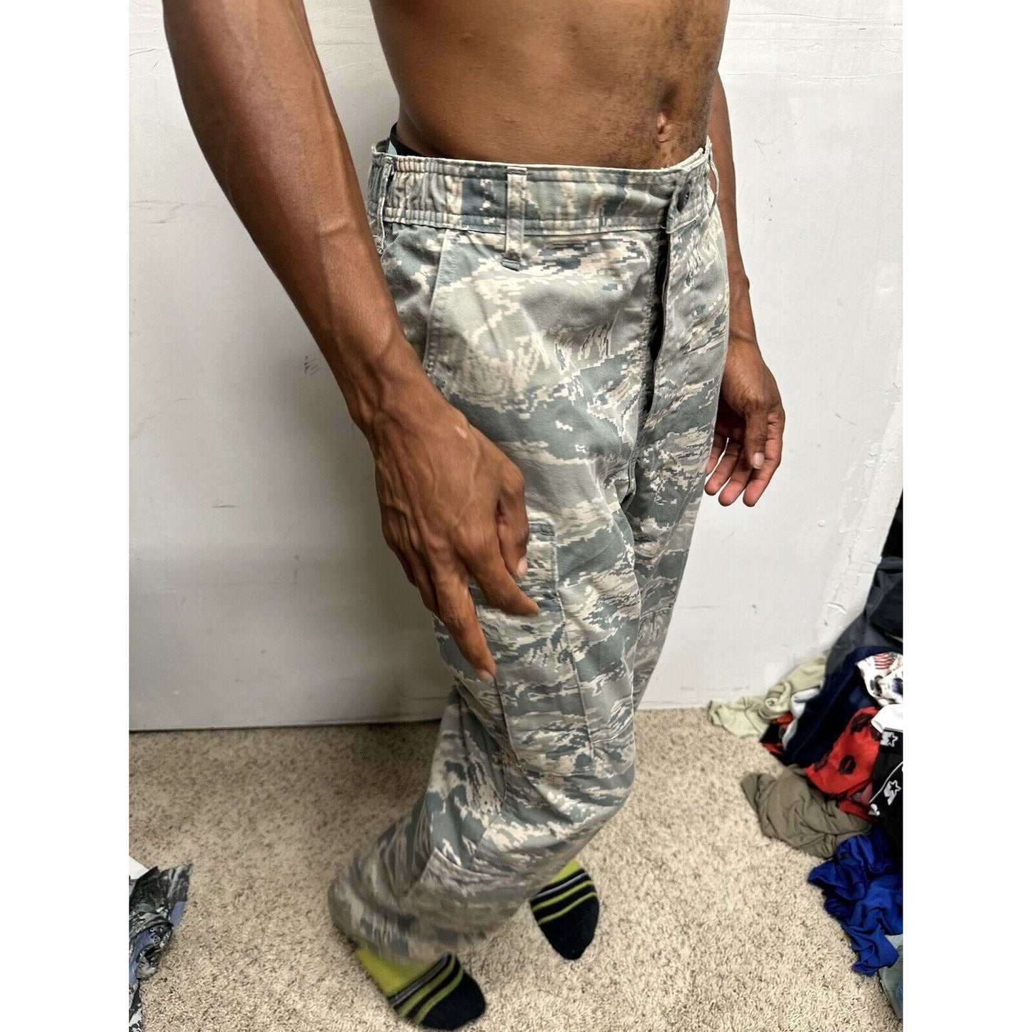 Men’s USAF Abu Airman Battle Uniform Pants Civil Air Patrol DSCP 32S