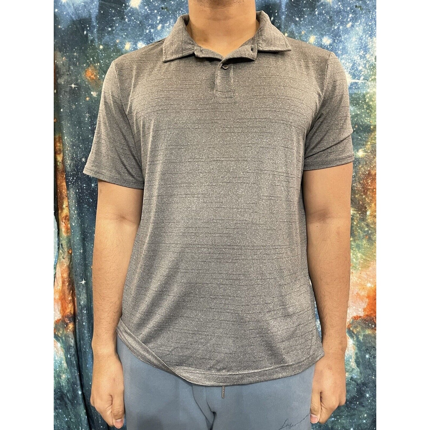 Men's 32 Degrees Cool Performance Striped Polo Size Large Pick Color