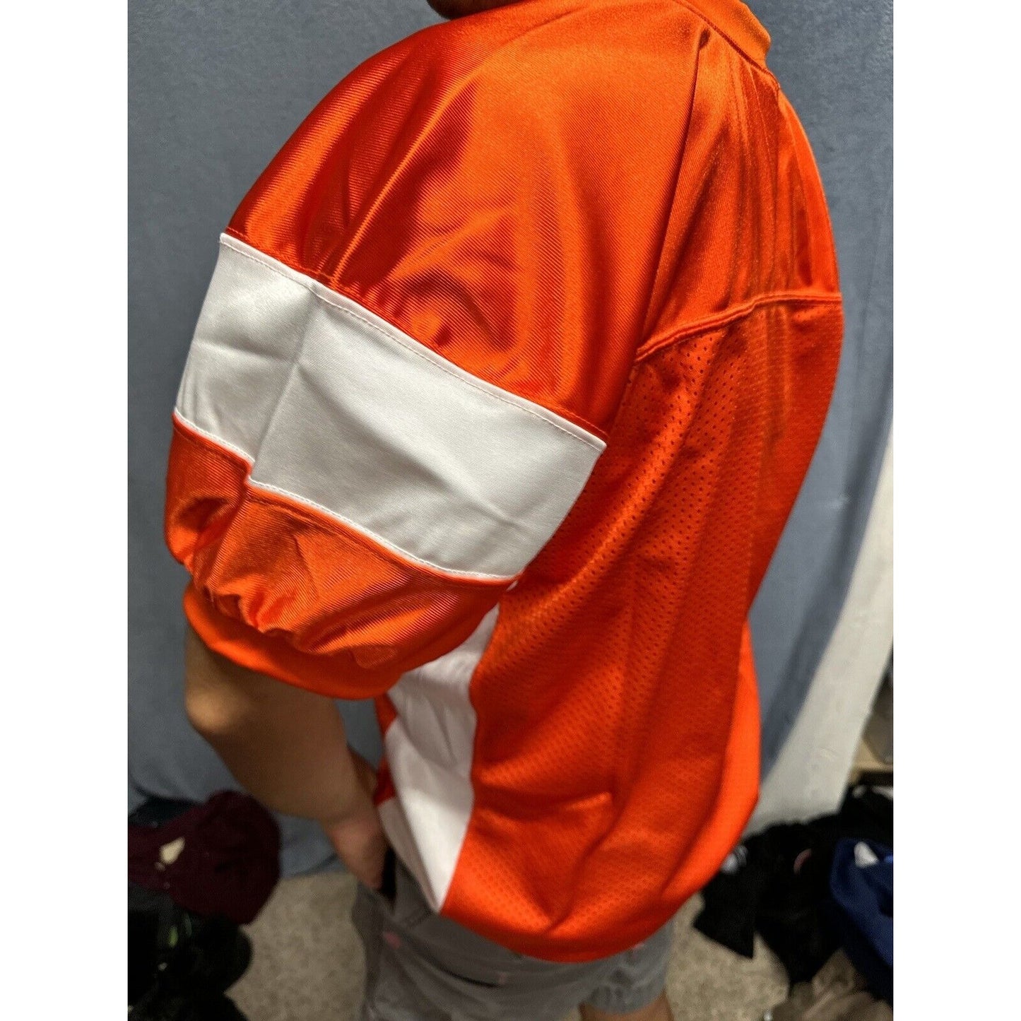 Men’s Orange Champro Sports Medium Football Jersey