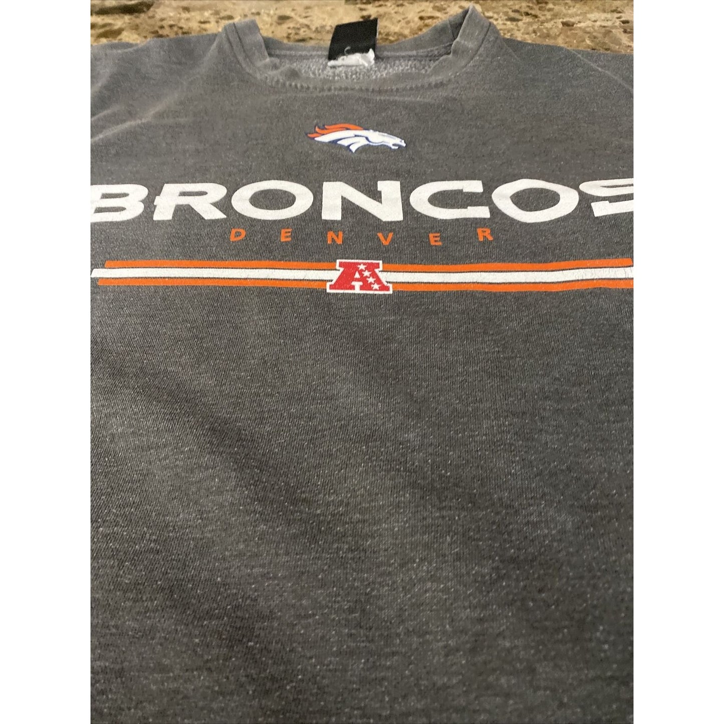 Vintage Denver Broncos NFL AFC 1990s NFL Team Apparel Men’s XL Gray Pullover