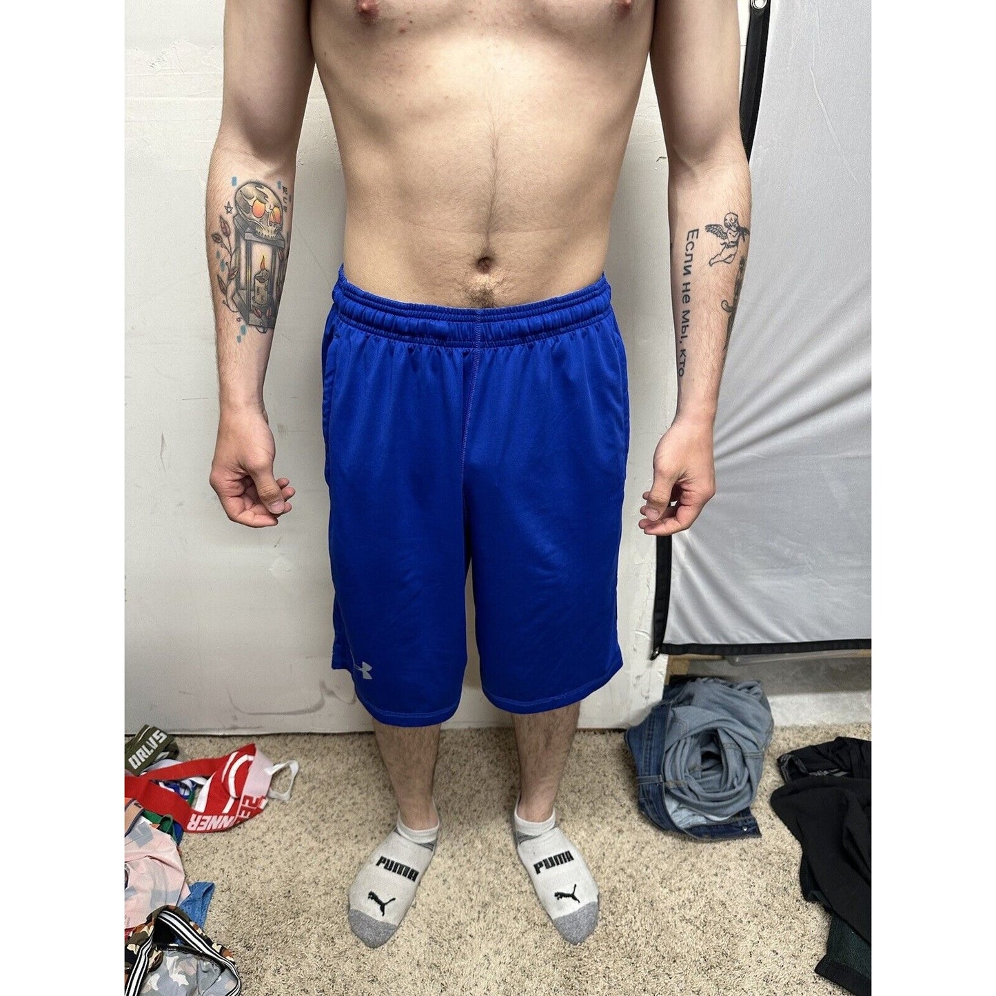 Men’s Medium Royal Blue Under Armour Athletic Shorts