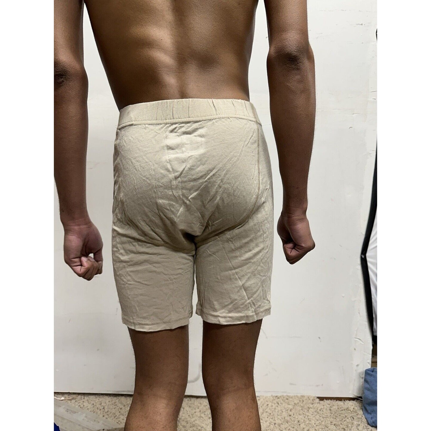 Men’s elite PPE size small army boxer briefs fire resistant tan