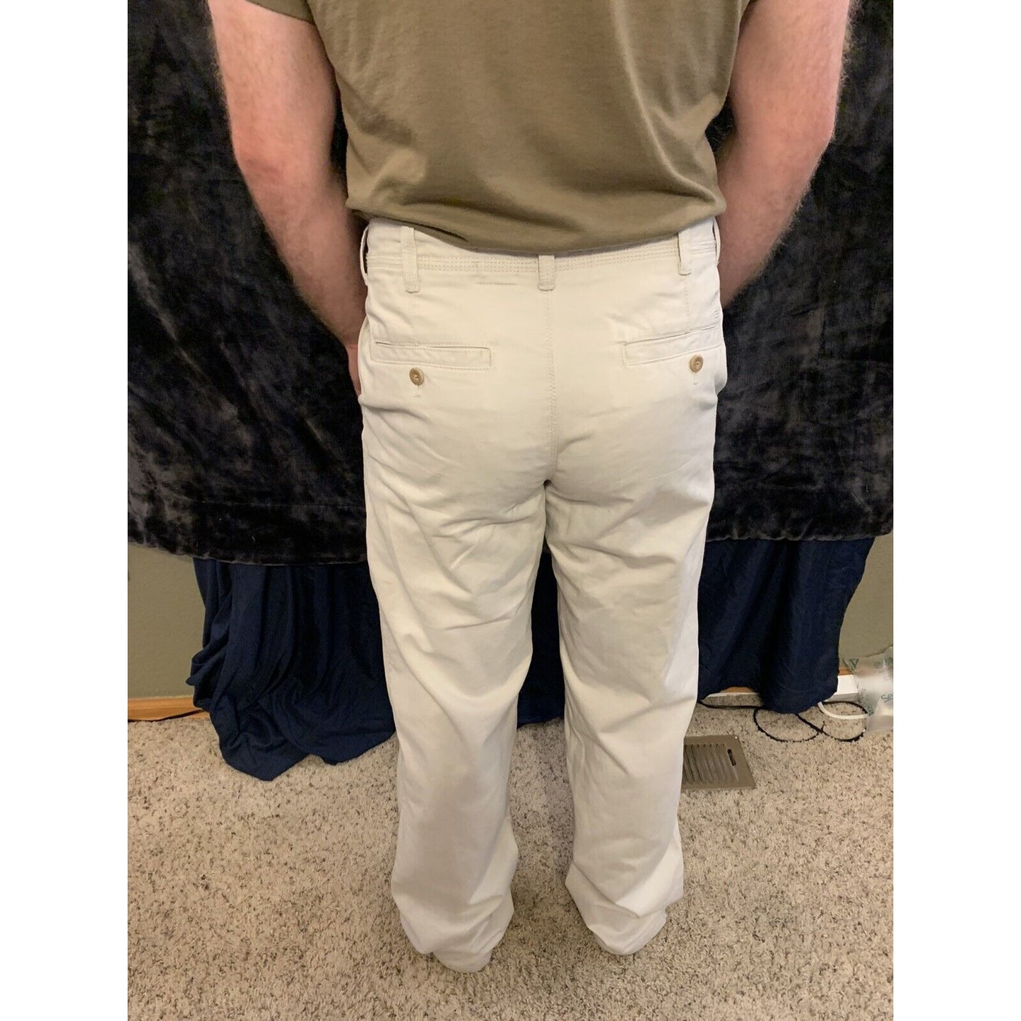 timberland relaxed fit khaki pants Mens size 34 X 34