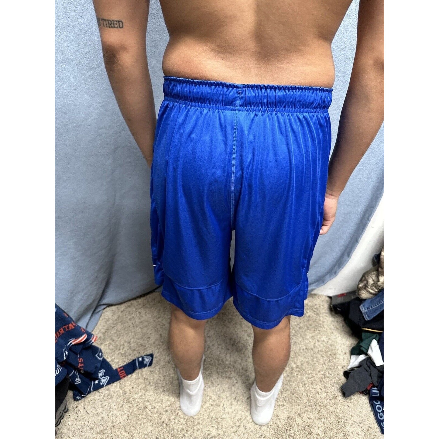 Men’s Blue Nike Dri Fit Large USAFA Air Force Academy Baseball Shorts