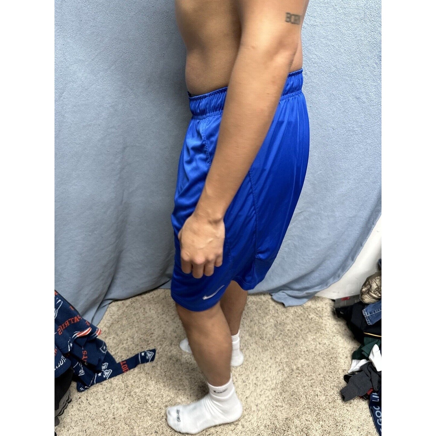 Men’s Blue Nike Dri Fit Large USAFA Air Force Academy Baseball Shorts
