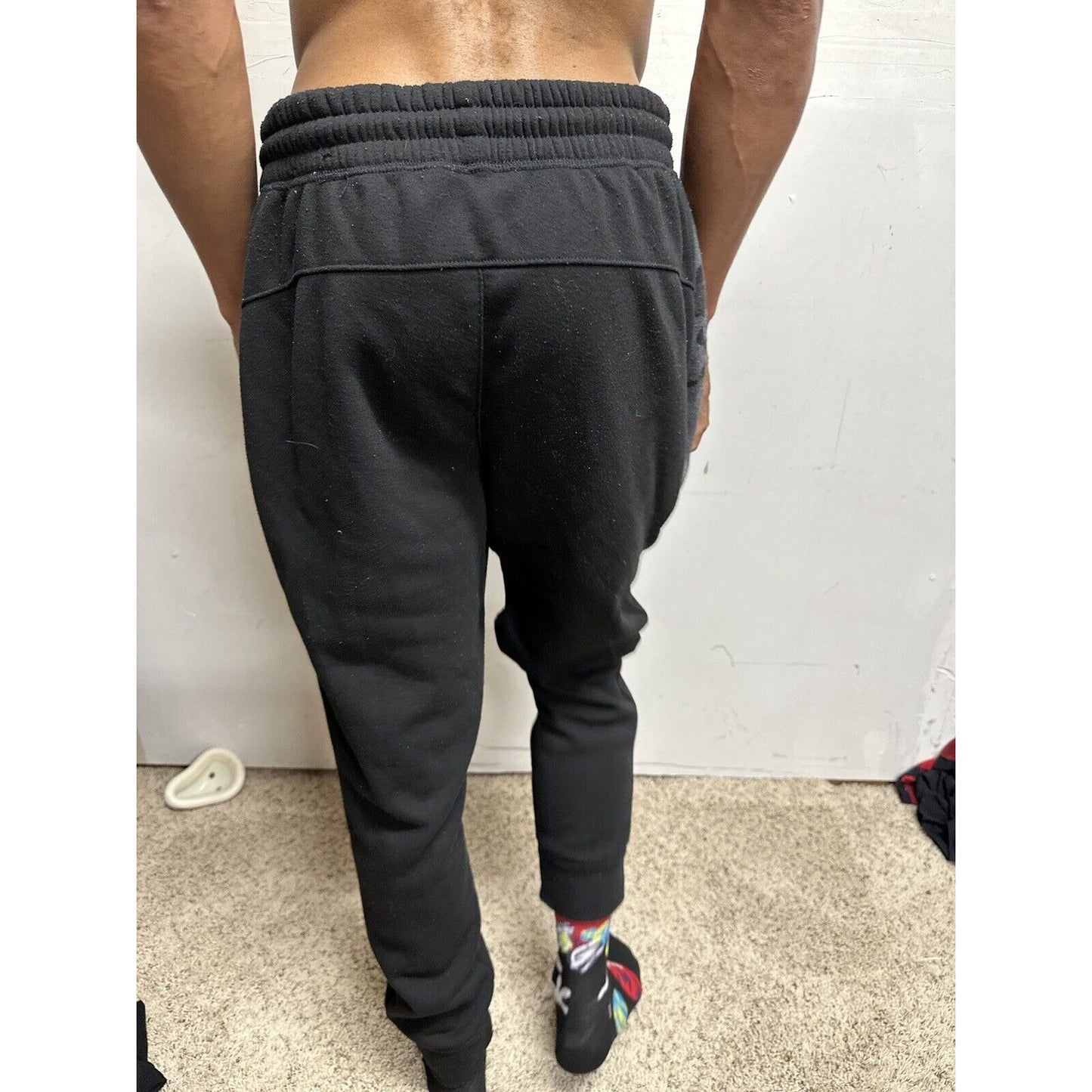 Men’s RBX Black Large With Camo Sweat Pants With Pockets