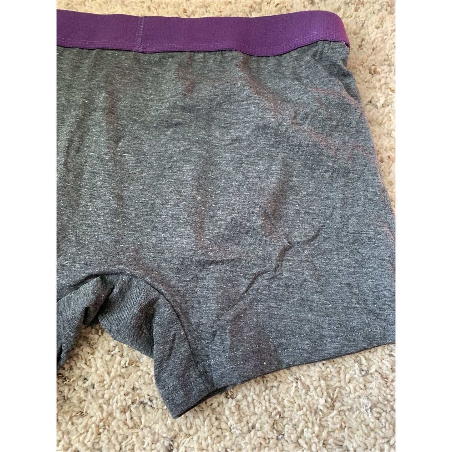Aeropostale Stretch Boxer Briefs Dark Gray Men’s Large - 5% Spandex